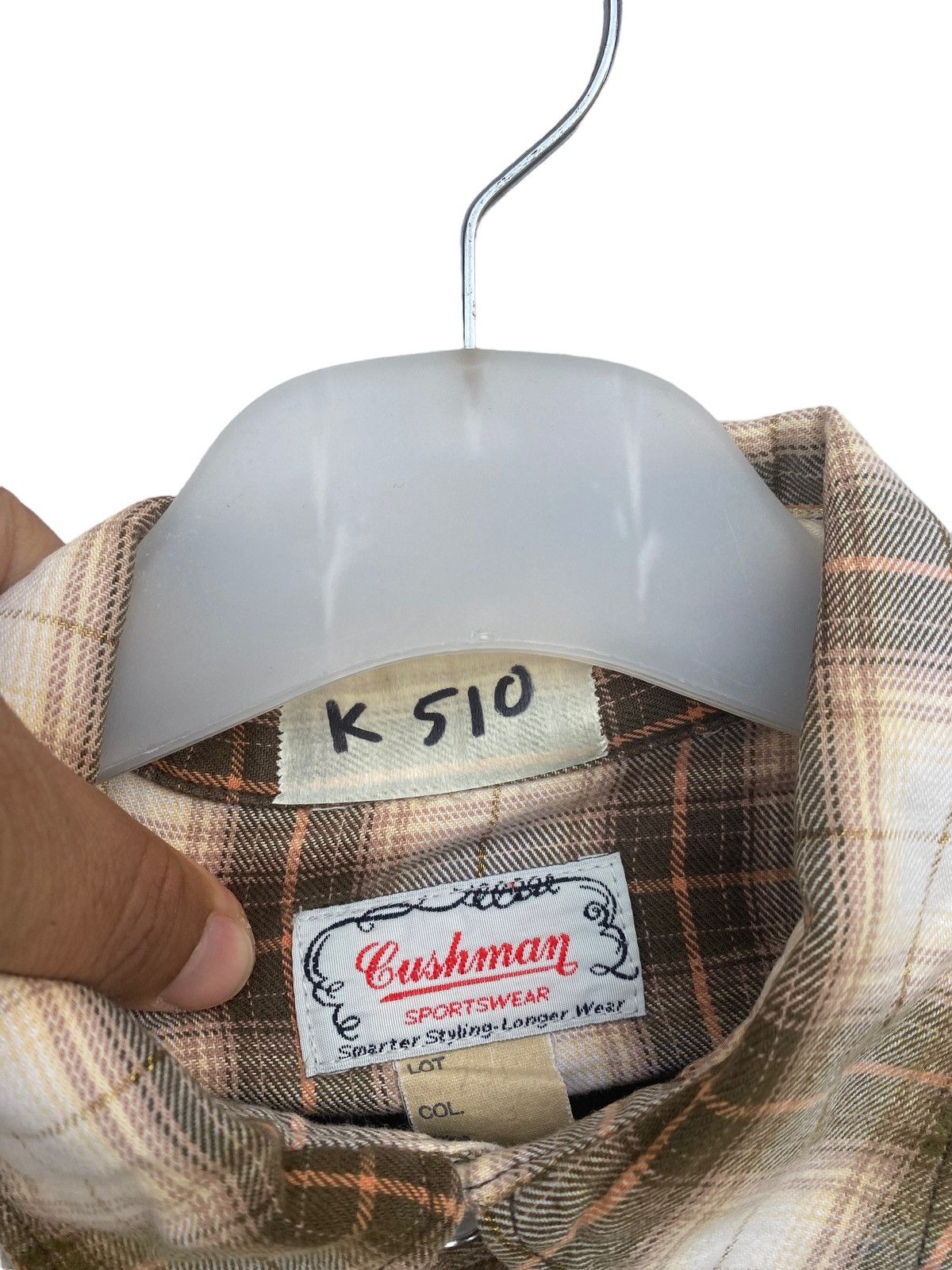 Cushman Cushman Japan Checkered Western Shirt Size US M / EU 48-50 / 2 - 5 Thumbnail