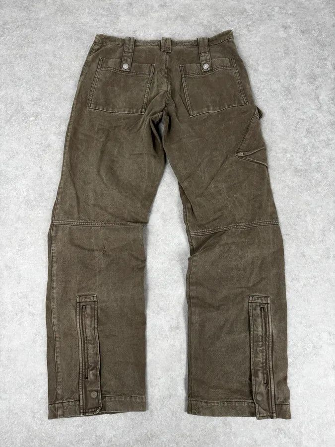 Armani AW2005 Armani Green Multi-Pocket Military Cargo Pants Size US 32 / EU 48 - 5 Thumbnail