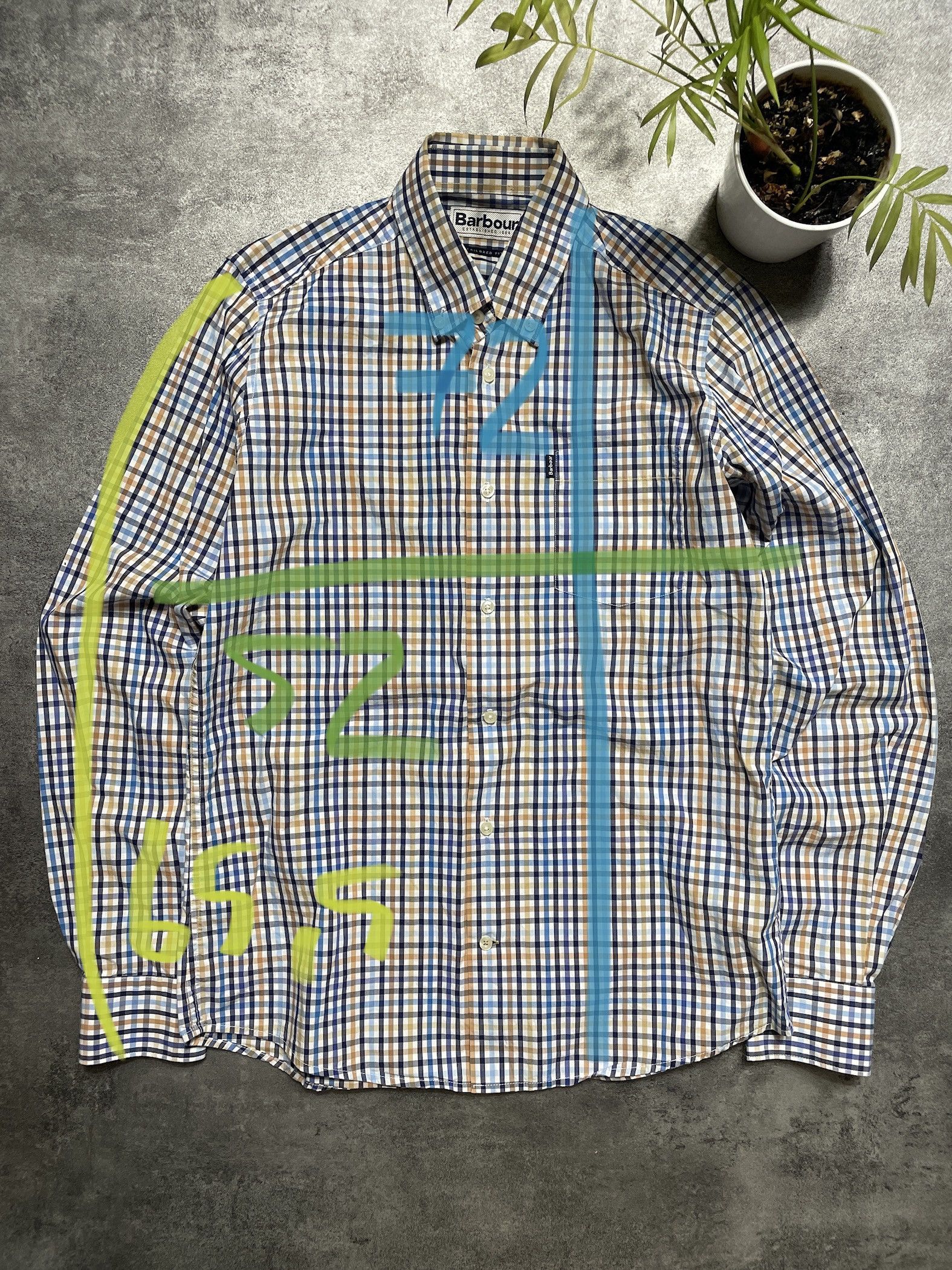 Barbour Barbour Luxury Checkered Shirt Button Up Elegant Size US S / EU 44-46 / 1 - 13 Thumbnail