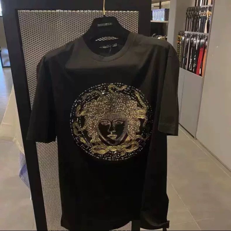 Versace Medusa avatar men's and women's T-shirts with shor