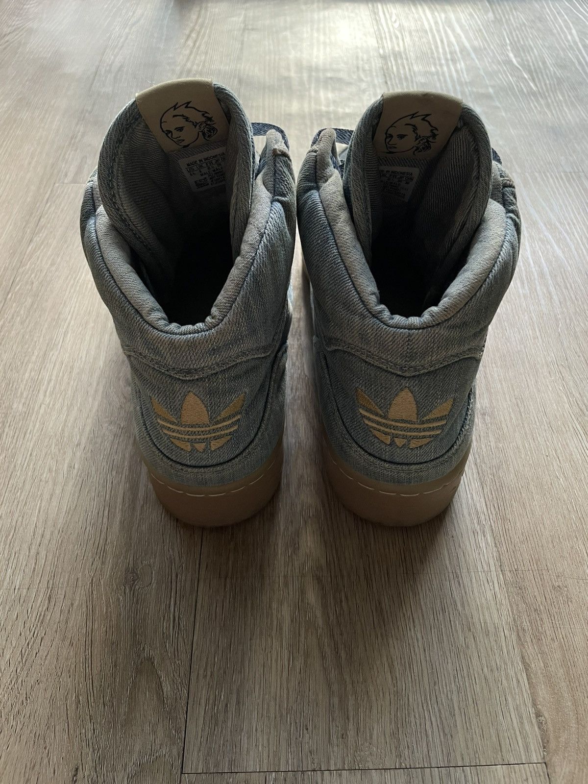 Adidas × Jeremy Scott Adidas x Jeremy Scott JS Wings Denim 2.0 Size US 9.5 / EU 42-43 - 6 Thumbnail