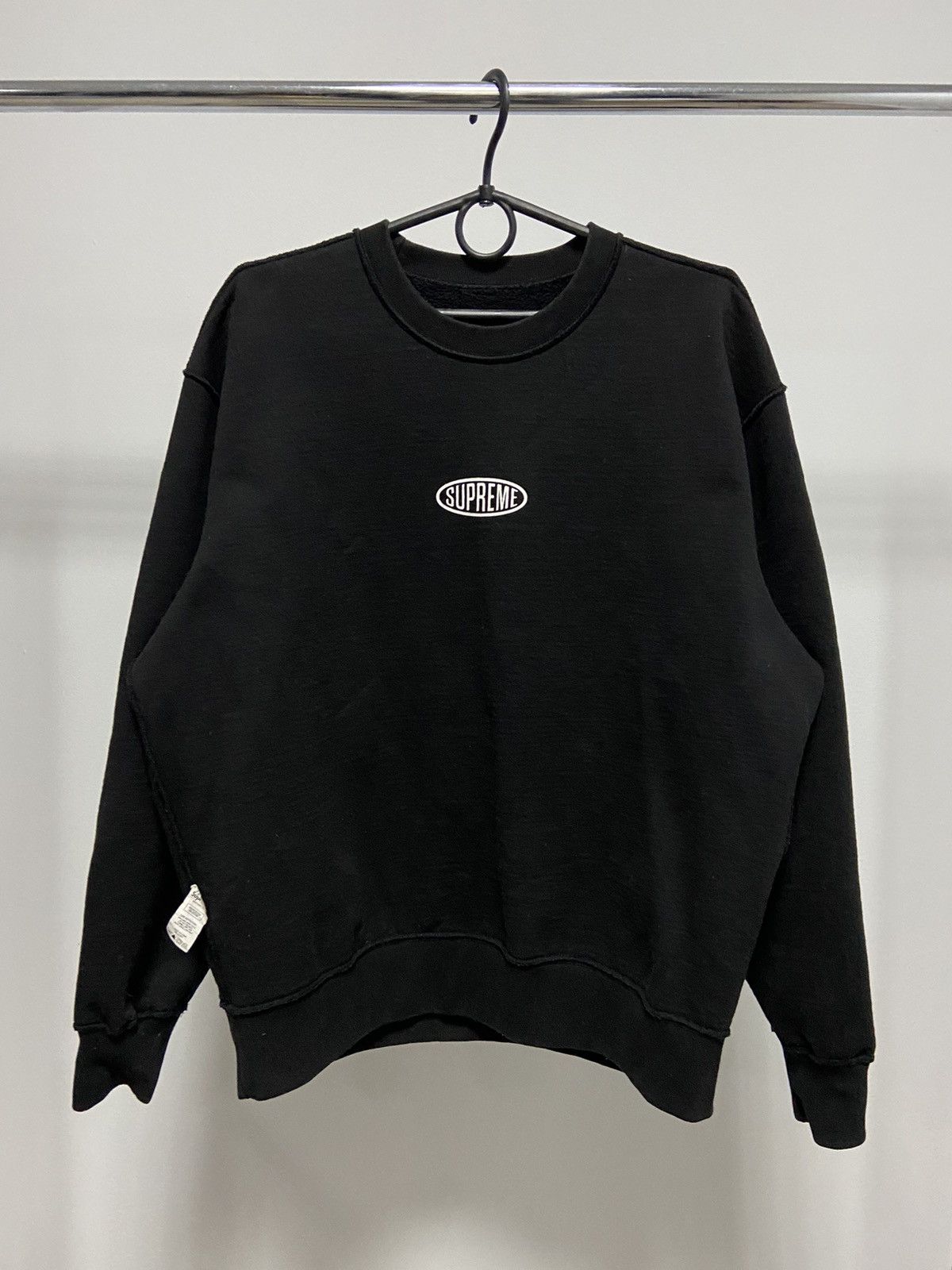 Supreme × Vintage Supreme vintage sweatshirt monogram reversible doubleside Size US S / EU 44-46 / 1 - 2 Thumbnail