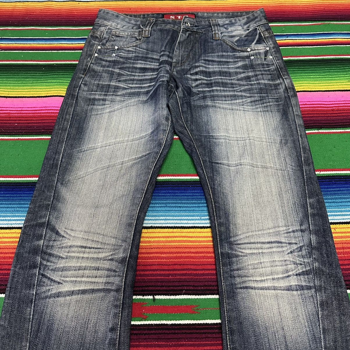 Japanese Brand Stv Curve leg crazy design . Size US 30 / EU 46 - 3 Thumbnail