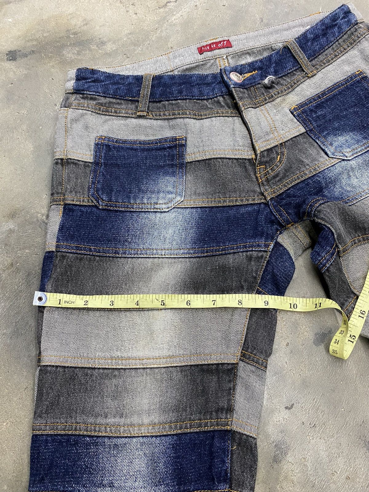 Hysteric Glamour × If Six Was Nine × Japanese Brand japanese flare haggy denim jeans like hysterics Size US 28 / EU 44 - 10 Thumbnail