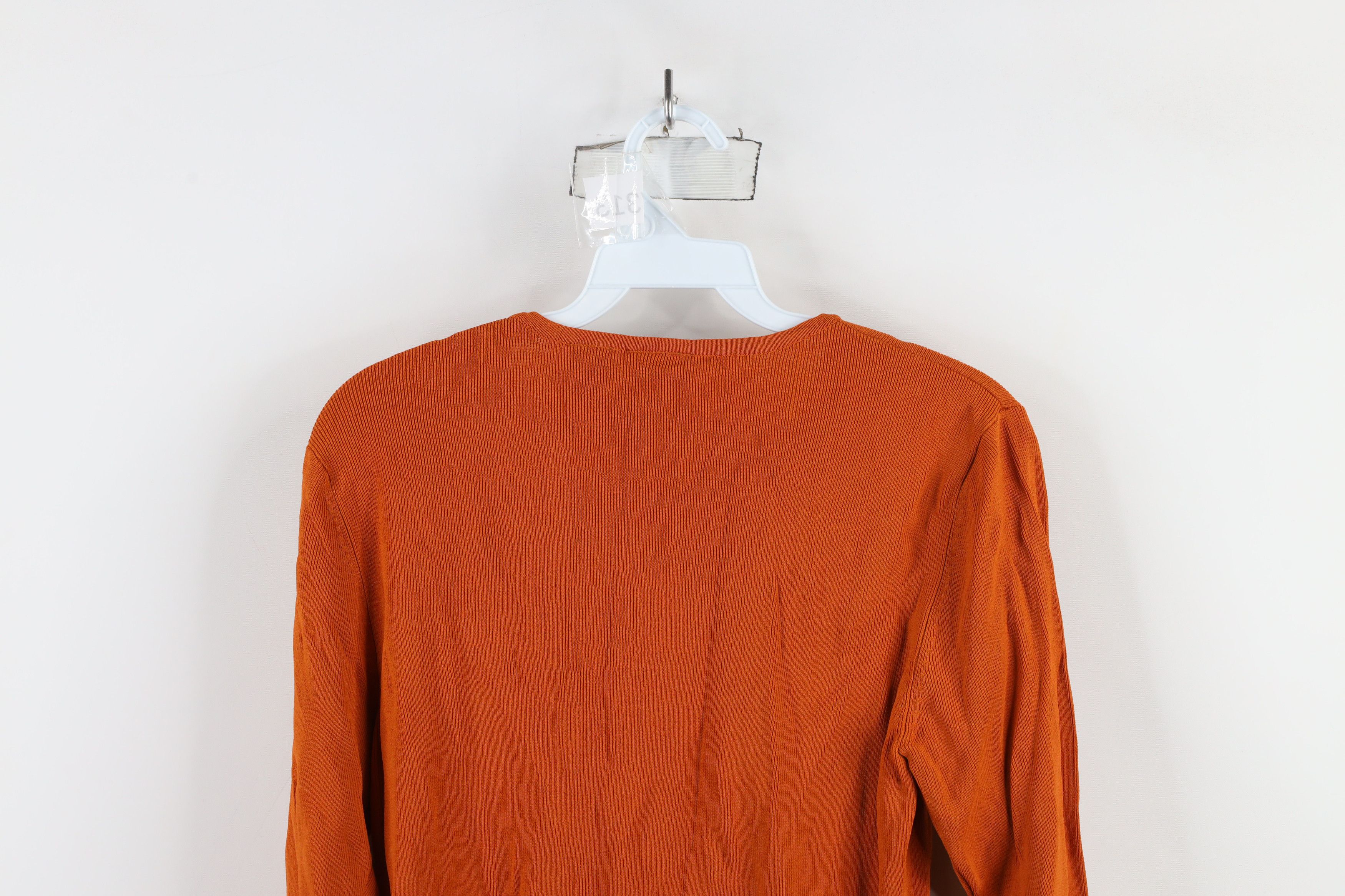 Vintage Vintage 90s Y2K Babydoll Fairy Flared Cuff Ribbed Knit Shirt Size M / US 6-8 / IT 42-44 - 9 Thumbnail