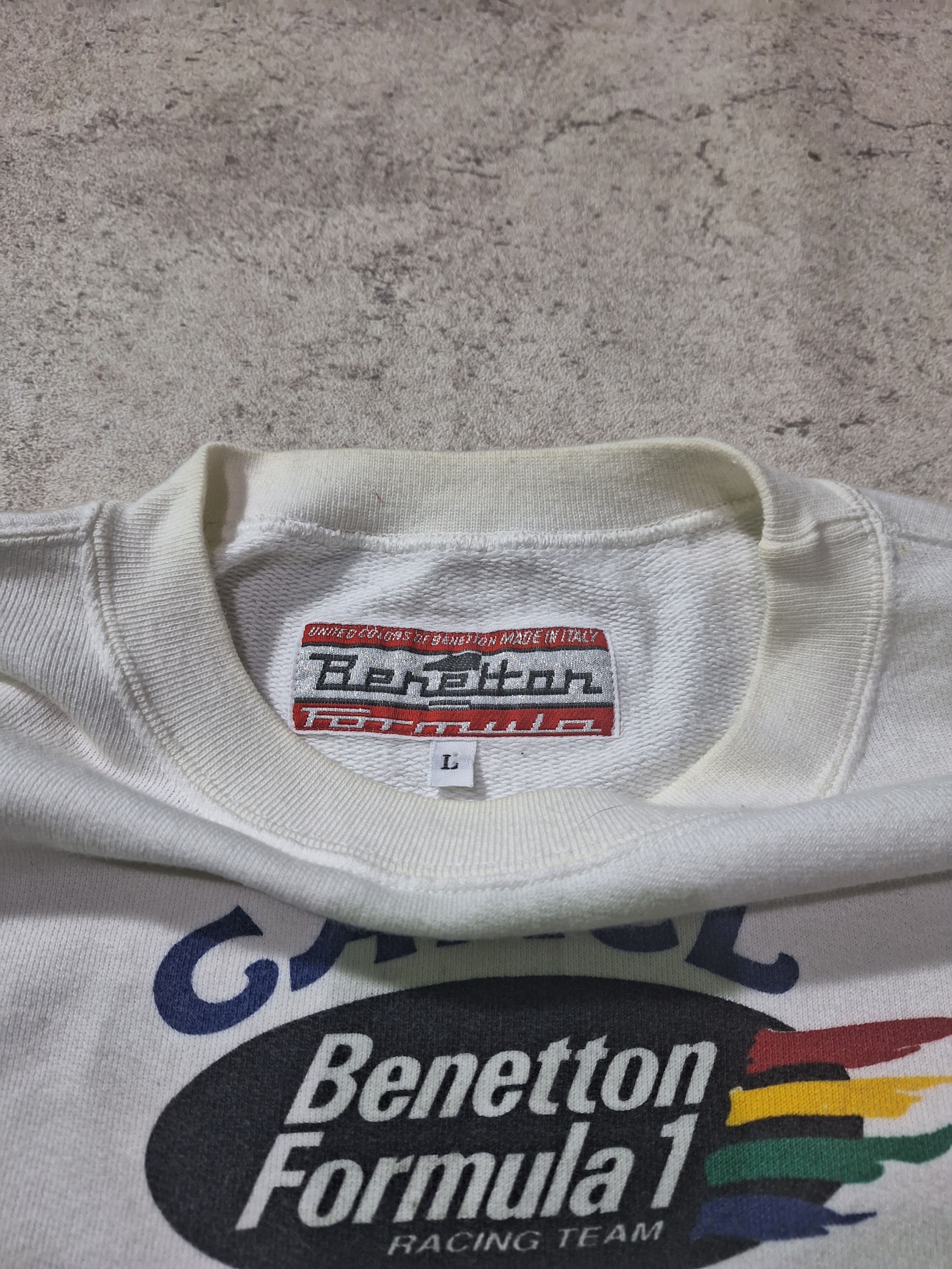 Benetton Benetton Sweartshirt Formula 1 Size US XL / EU 56 / 4 - 3 Thumbnail