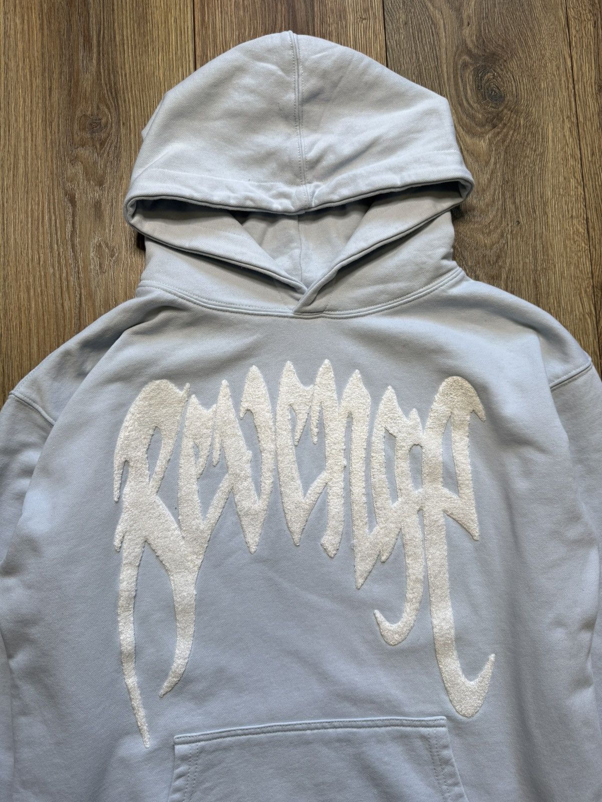999 Club × Revenge Revenge Chenille Patch Logo Hoodie Size US M / EU 48-50 / 2 - 4 Thumbnail