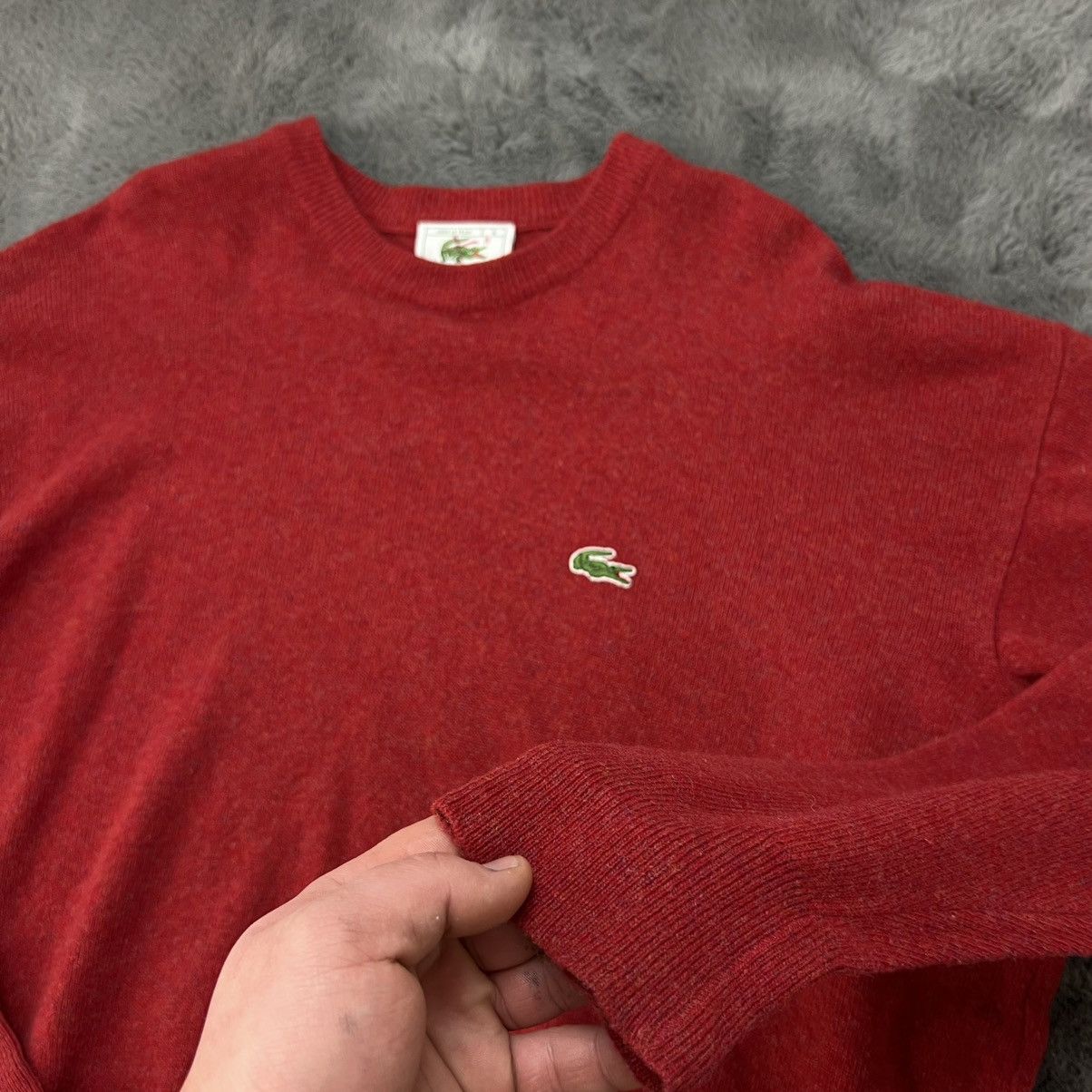Lacoste Lacoste Vintage 100% Pure Laine Wool Mark Casual Sweater Size US M / EU 48-50 / 2 - 8 Thumbnail