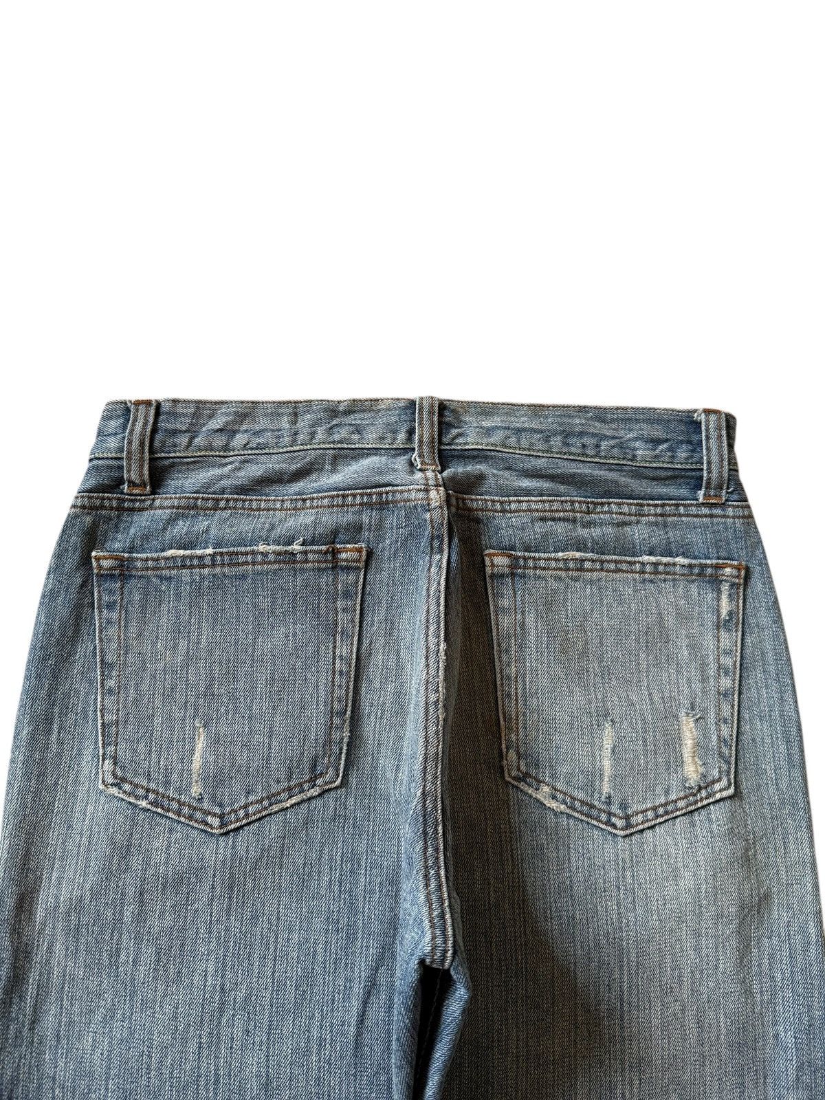 Burberry Vintage Nylaus Faded Wash Distress Baggy Jeans Size US 32 / EU 48 - 4 Thumbnail