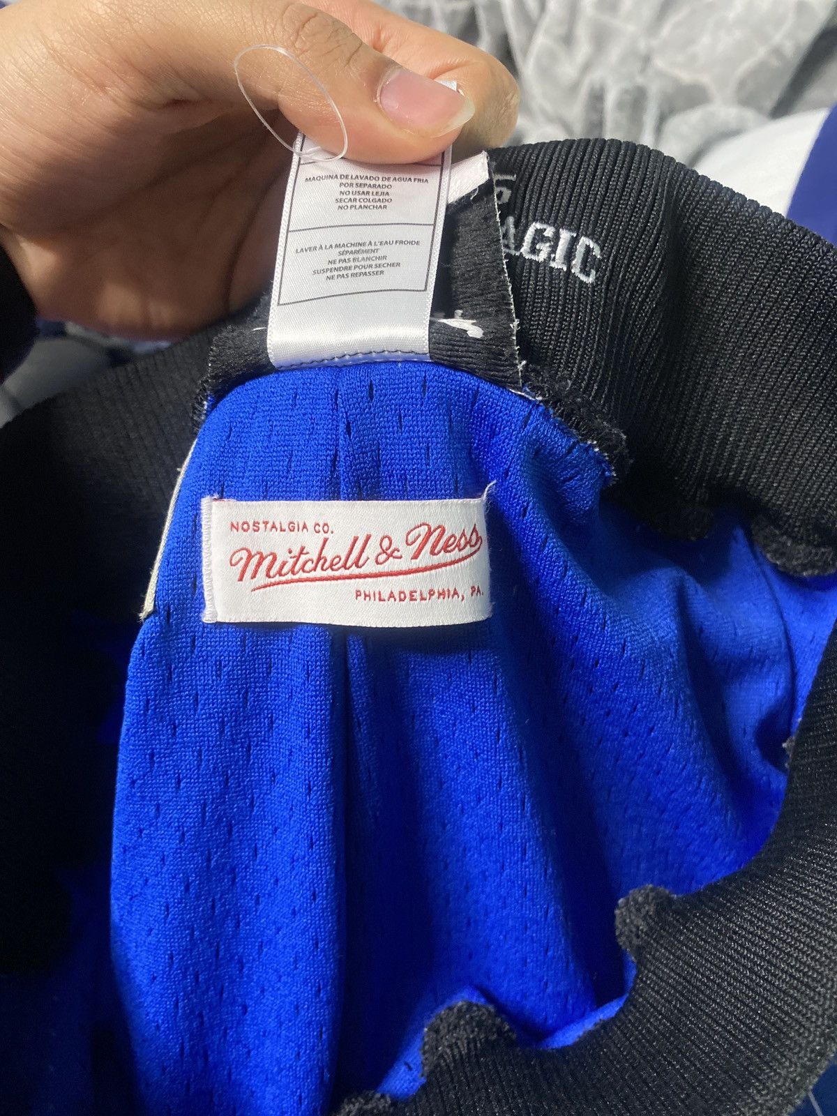Just Don × Mitchell & Ness Just a don magic shorts Size US 30 / EU 46 - 4 Thumbnail