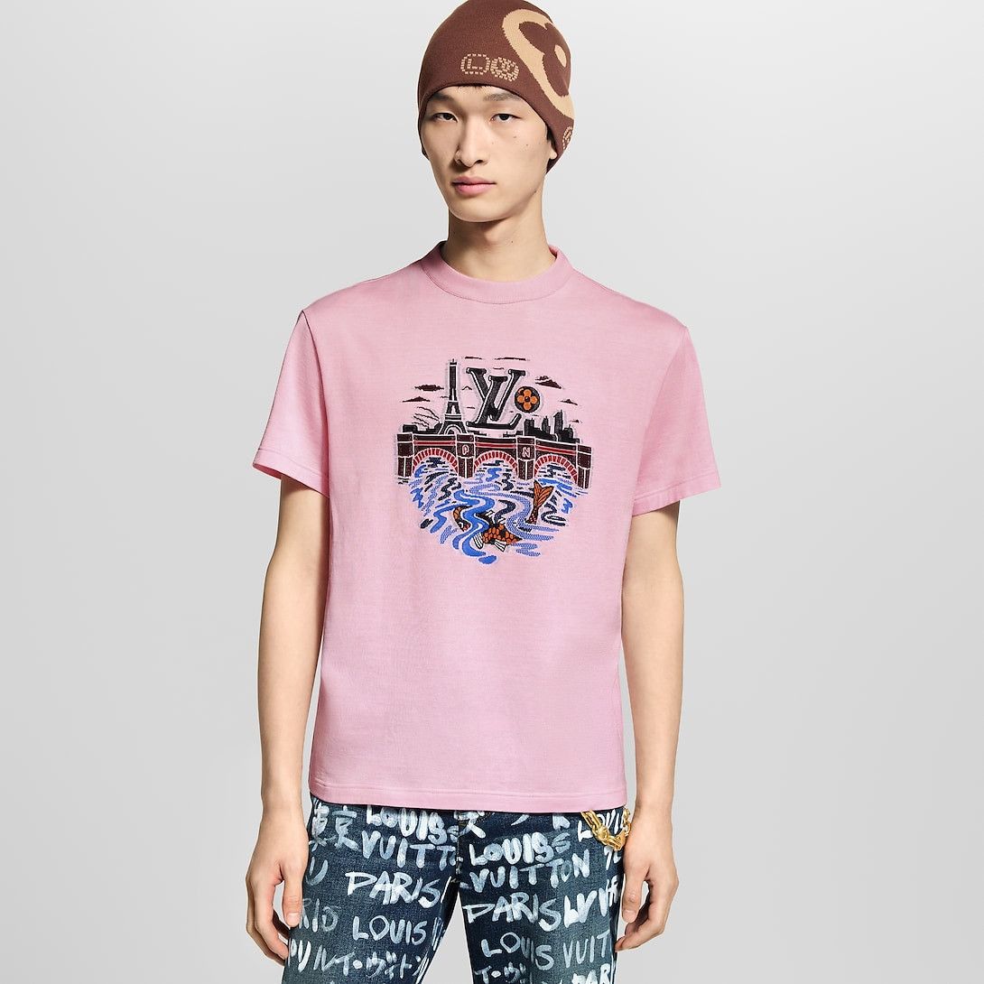 Louis Vuitton Graphic T-Shirt Size US M / EU 48-50 / 2 - 2 Thumbnail