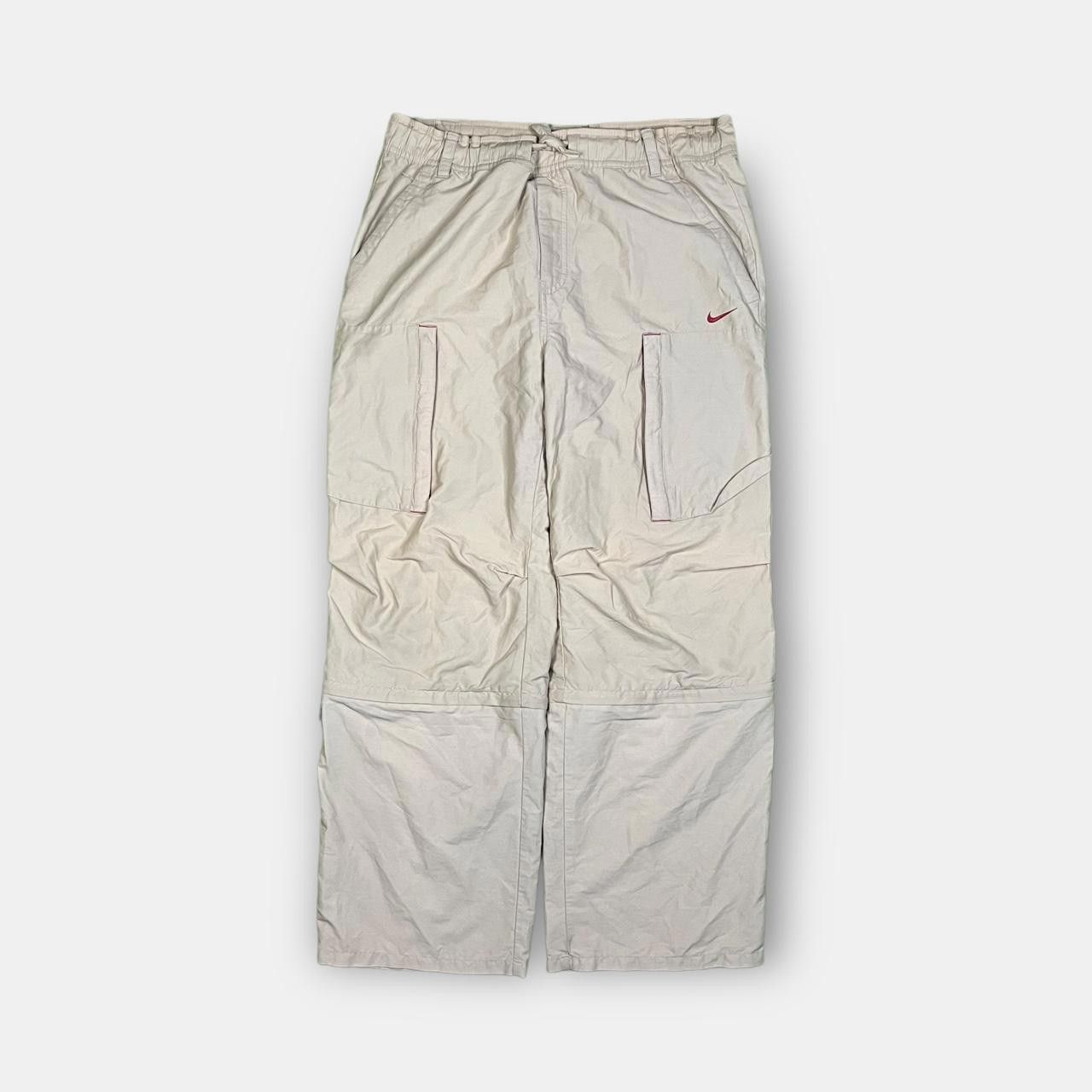 Nike Nike Men's Cream and Red Trousers Size US 32 / EU 48 - 1 Thumbnail