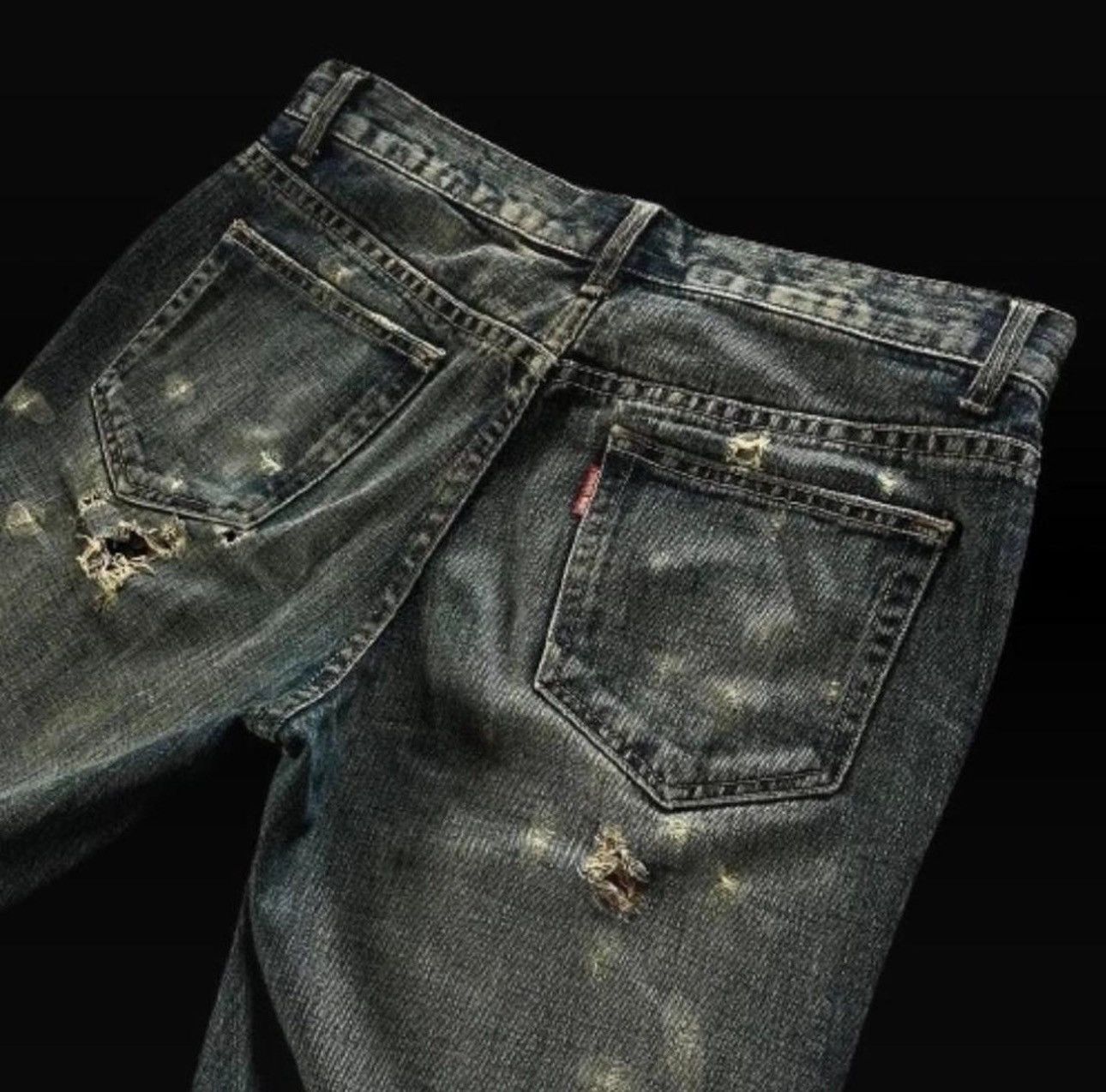 Tornado Mart Tornado Mart Muddy Flared Pants (32X36) Size US 31 - 5 Thumbnail