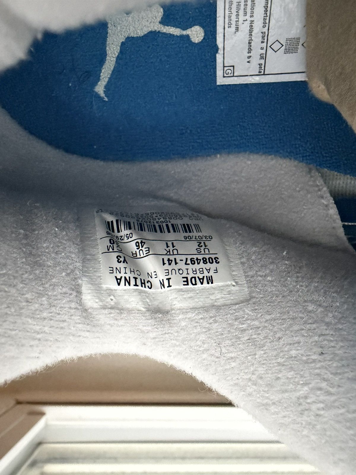 Jordan Brand 2006 Military Blue Jordan 4’s Size US 12 / EU 45 - 11 Thumbnail