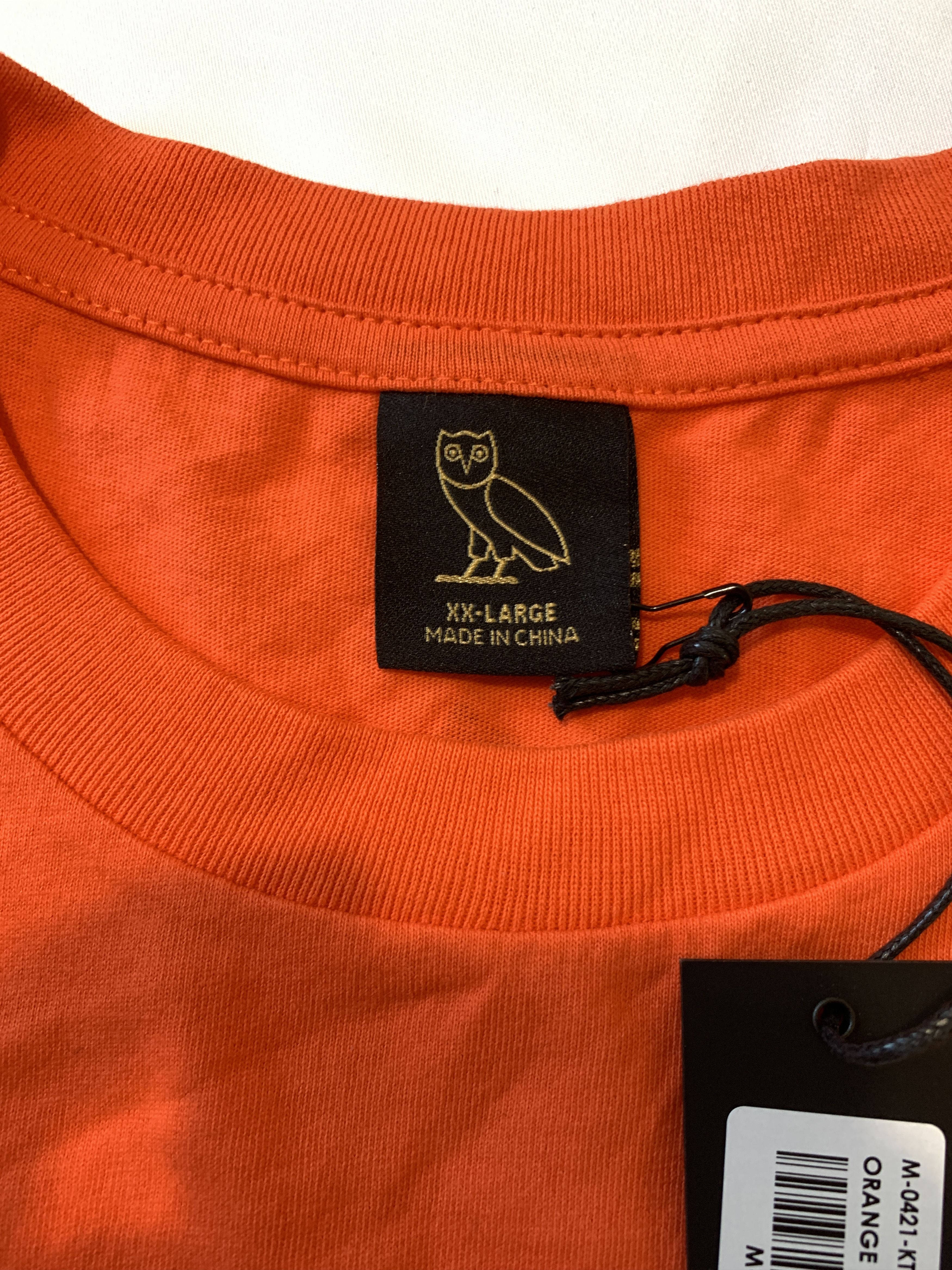 Drake OVO Devil Bird Halloween T-shirt Orange Size US XXL / EU 58 / 5 - 6 Thumbnail