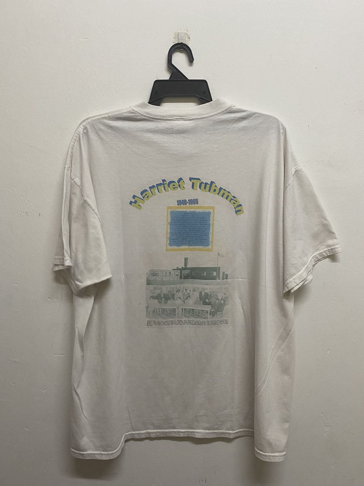 Band Tees × Vintage Vintage 90’s Harriet Tubman Tee Size US XL / EU 56 / 4 - 7 Thumbnail