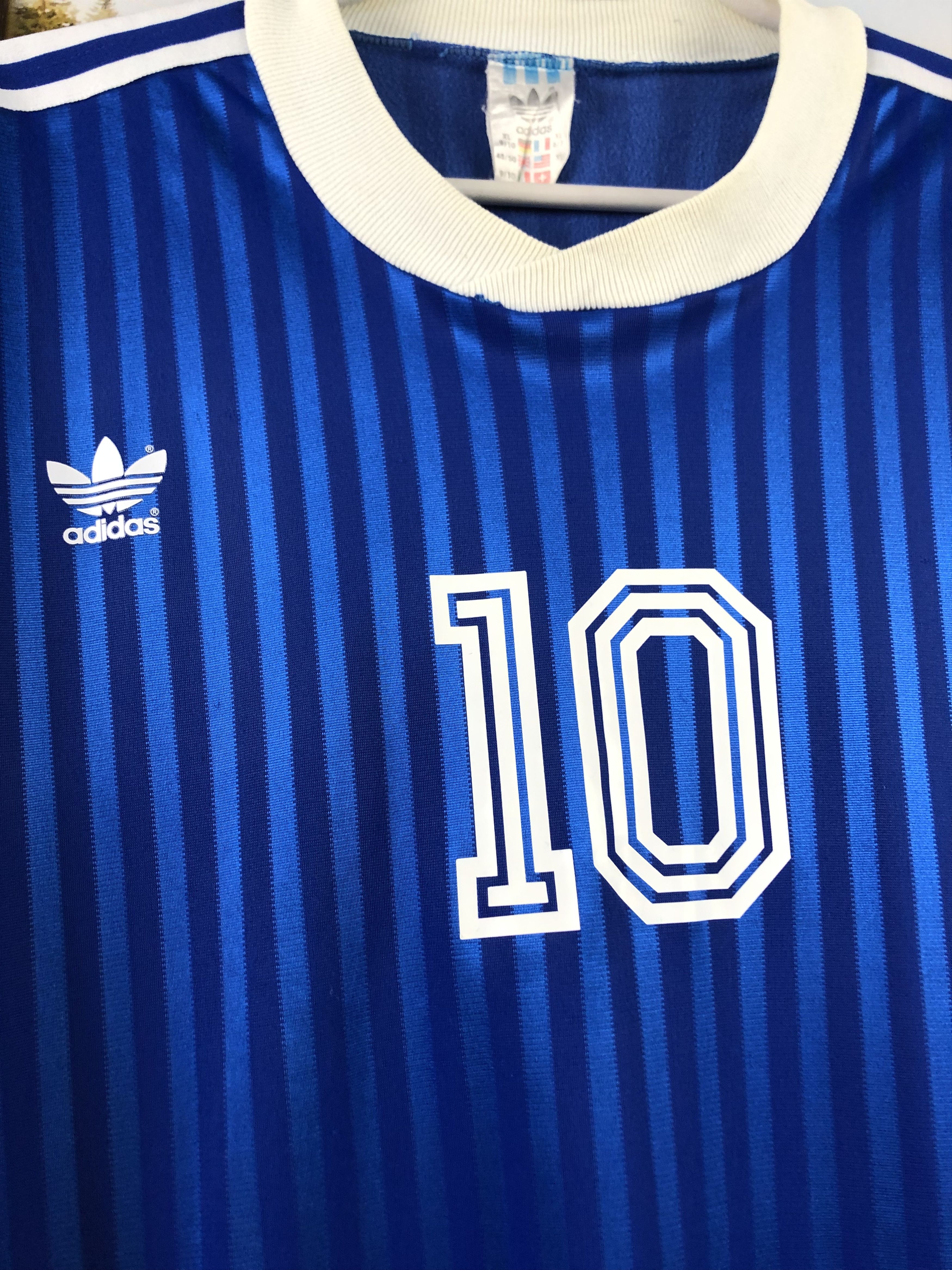 Adidas × Vintage Vintage 80's West Germany Shirt Soccer Jersey Long Sleeve Size US XL / EU 56 / 4 - 5 Thumbnail