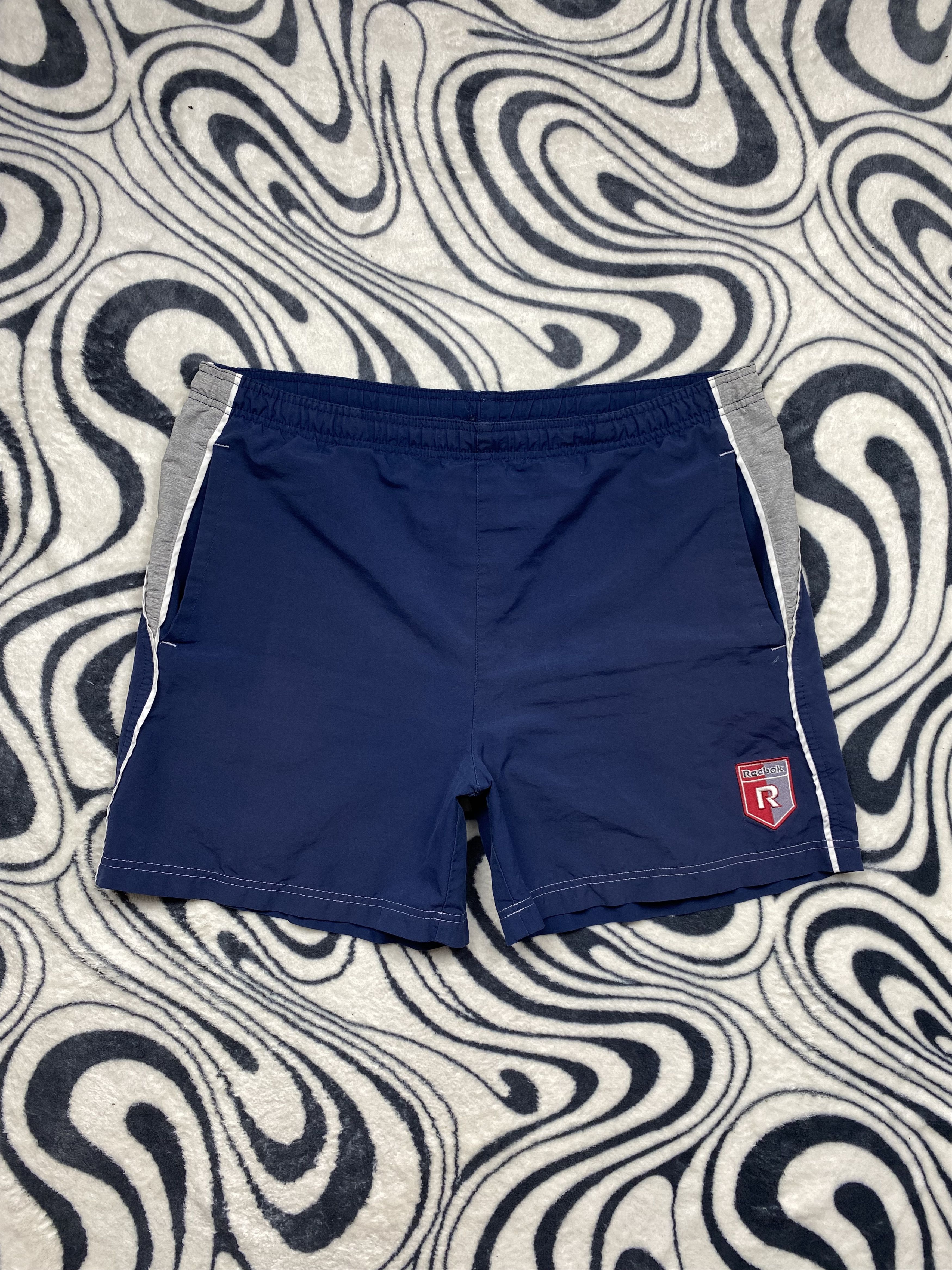 Reebok × Vintage Reebok Vintage Mens Nylon Shorts Y2K Size US 30 / EU 46 - 1 Thumbnail