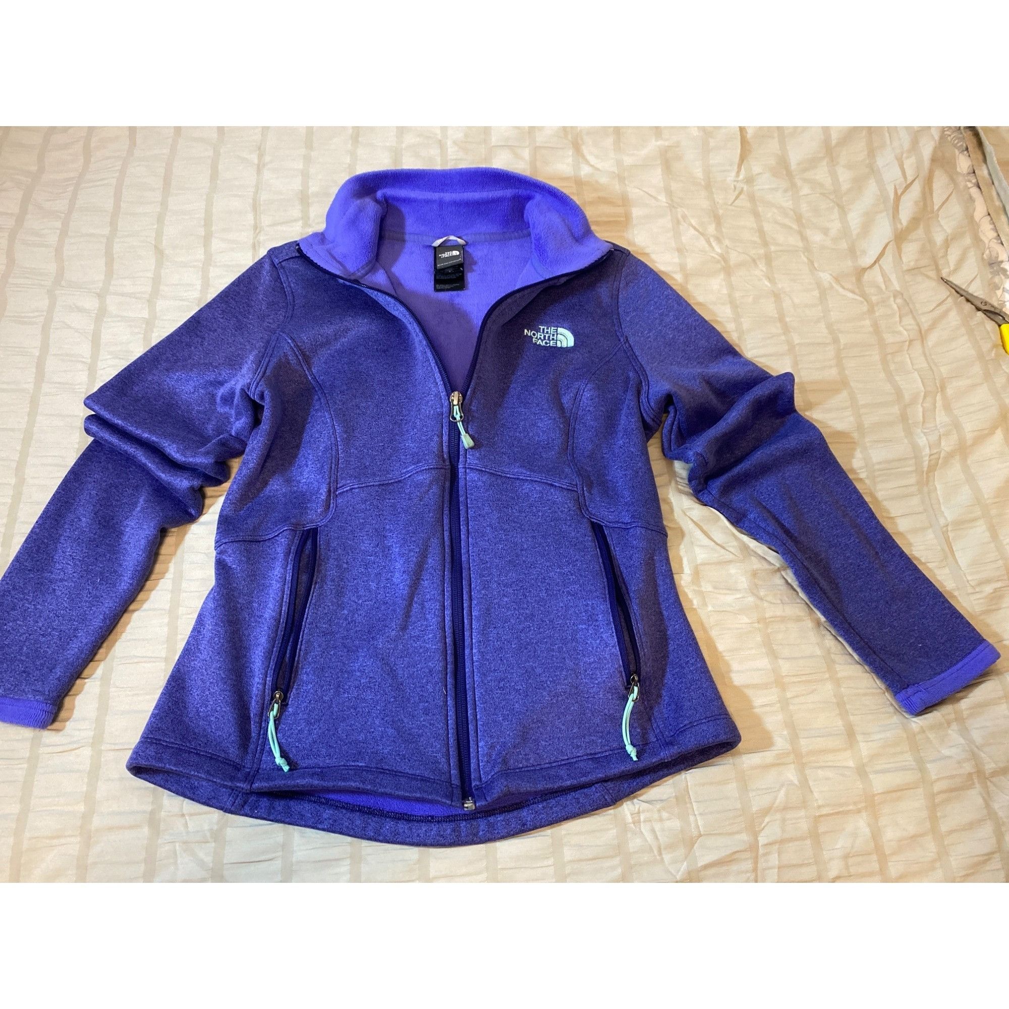 The North Face The North Face Womens Fleece Jacket S Purple Zip-Up, Small Size S / US 4 / IT 40 - 8 Thumbnail
