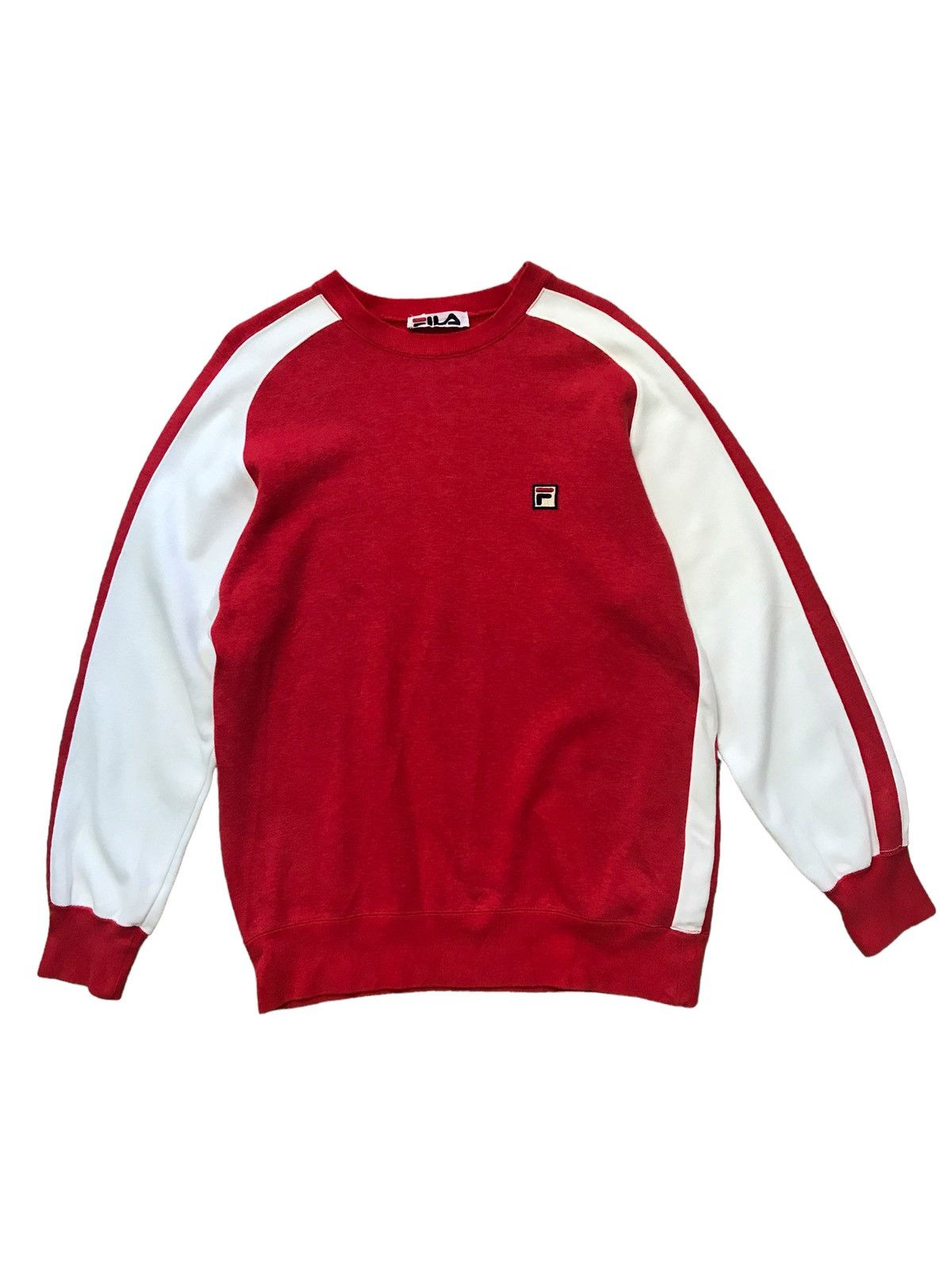 image of Bjorn Borg x Fila Vintage Fila Sweatshirt in Red, Men's (Size Medium)