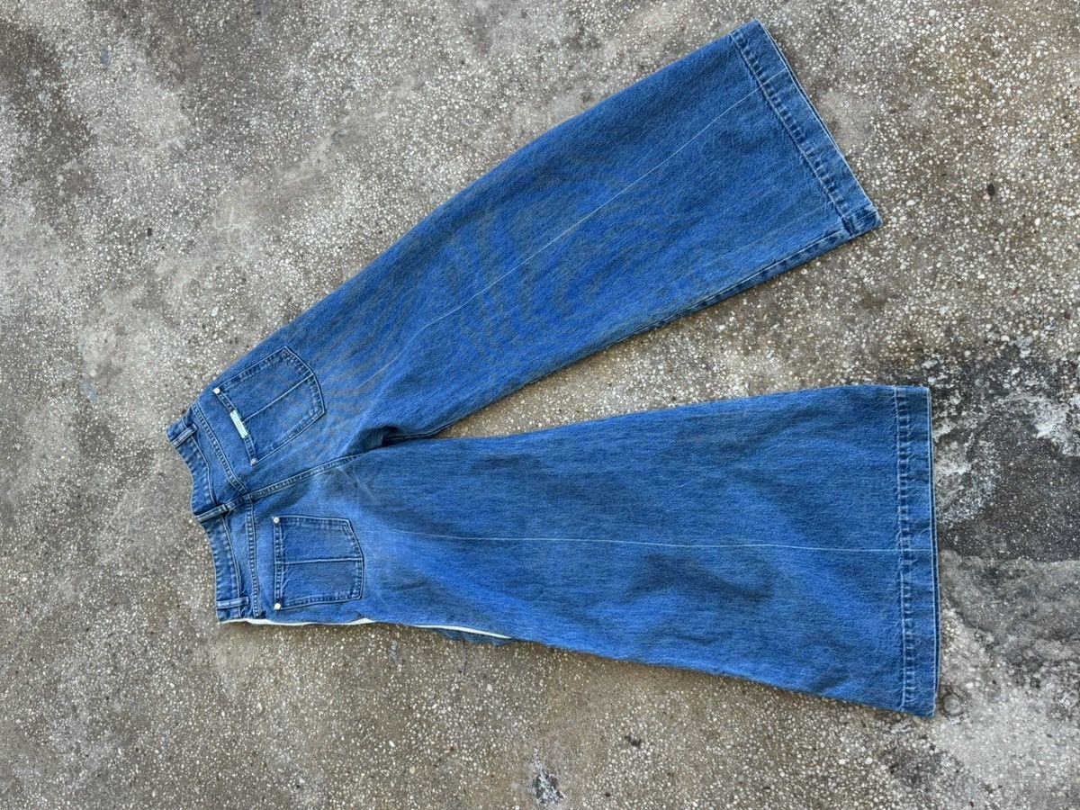 Peter Do PETER DO F/W 22 TATTOO TEAR DENIM FLARED JEANS Size 26" / US 2 / IT 38 - 10 Thumbnail