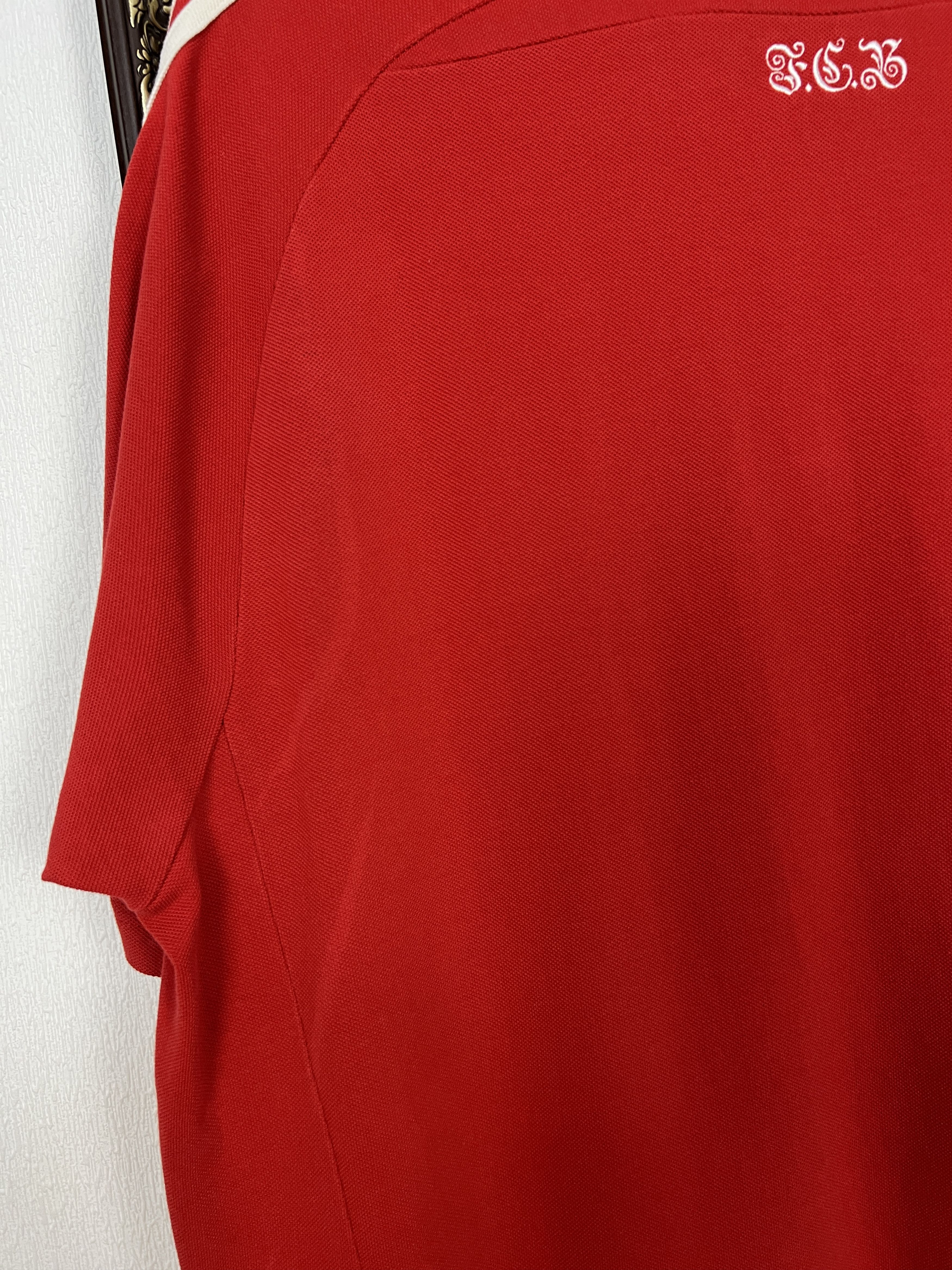 Adidas Vintage Adidas Bayern Munich Football Train Polo Shirt Size US XL / EU 56 / 4 - 14 Thumbnail