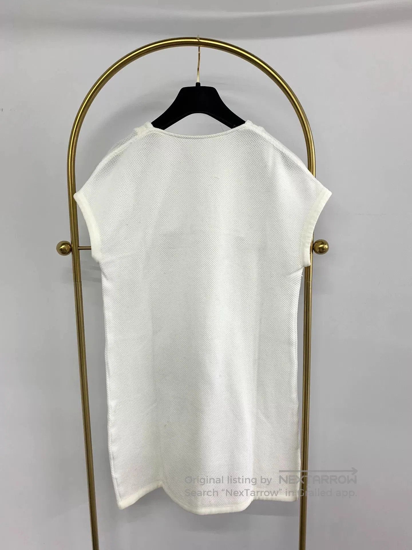 Hermes Hermes White Sleeveless Dress. Size US M / EU 48-50 / 2 - 3 Thumbnail
