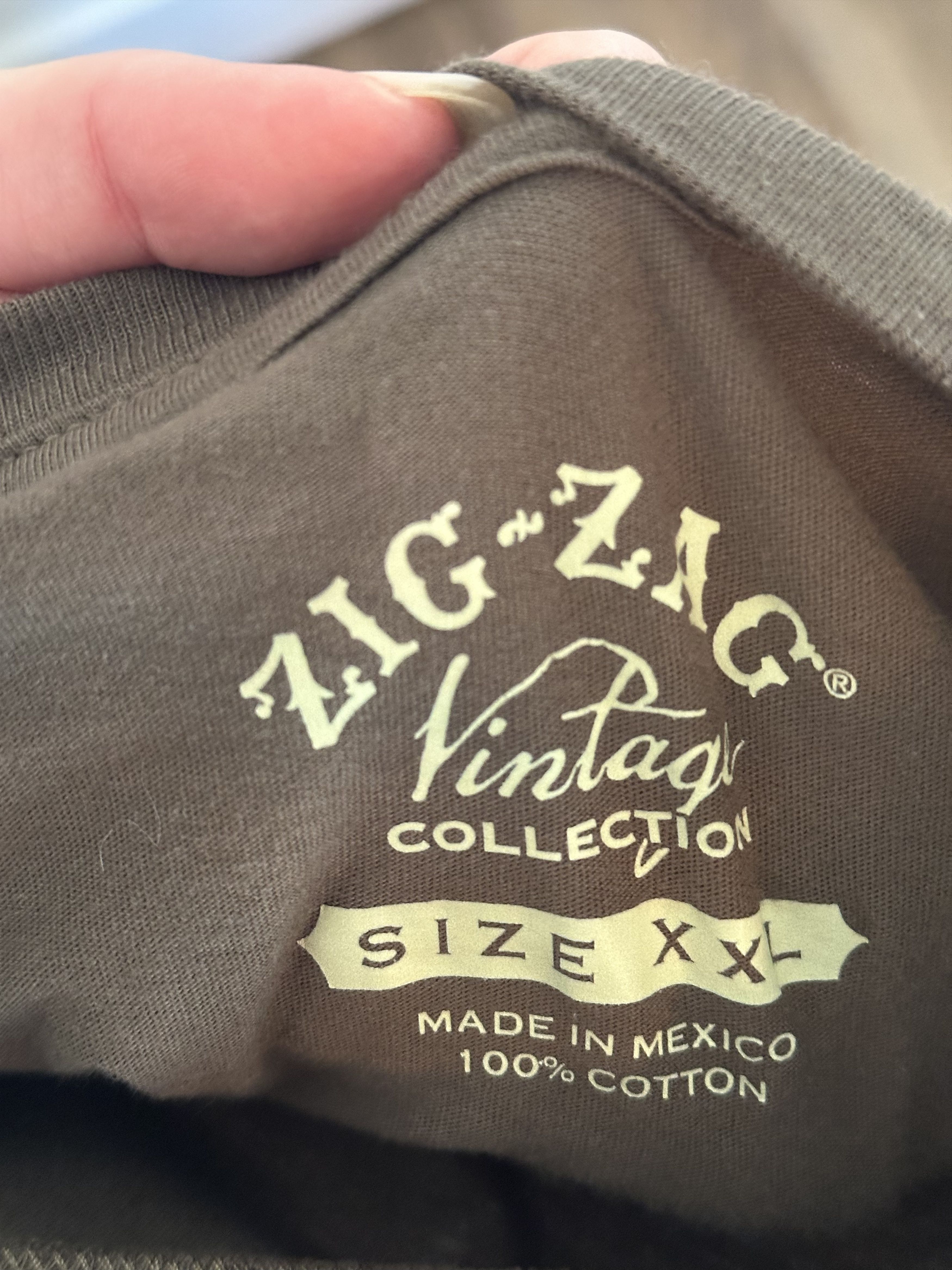 Other ZIG-ZAG MS. FRENCH T-SHIRT - XXL - DARK BROWN Size US XXL / EU 58 / 5 - 5 Thumbnail