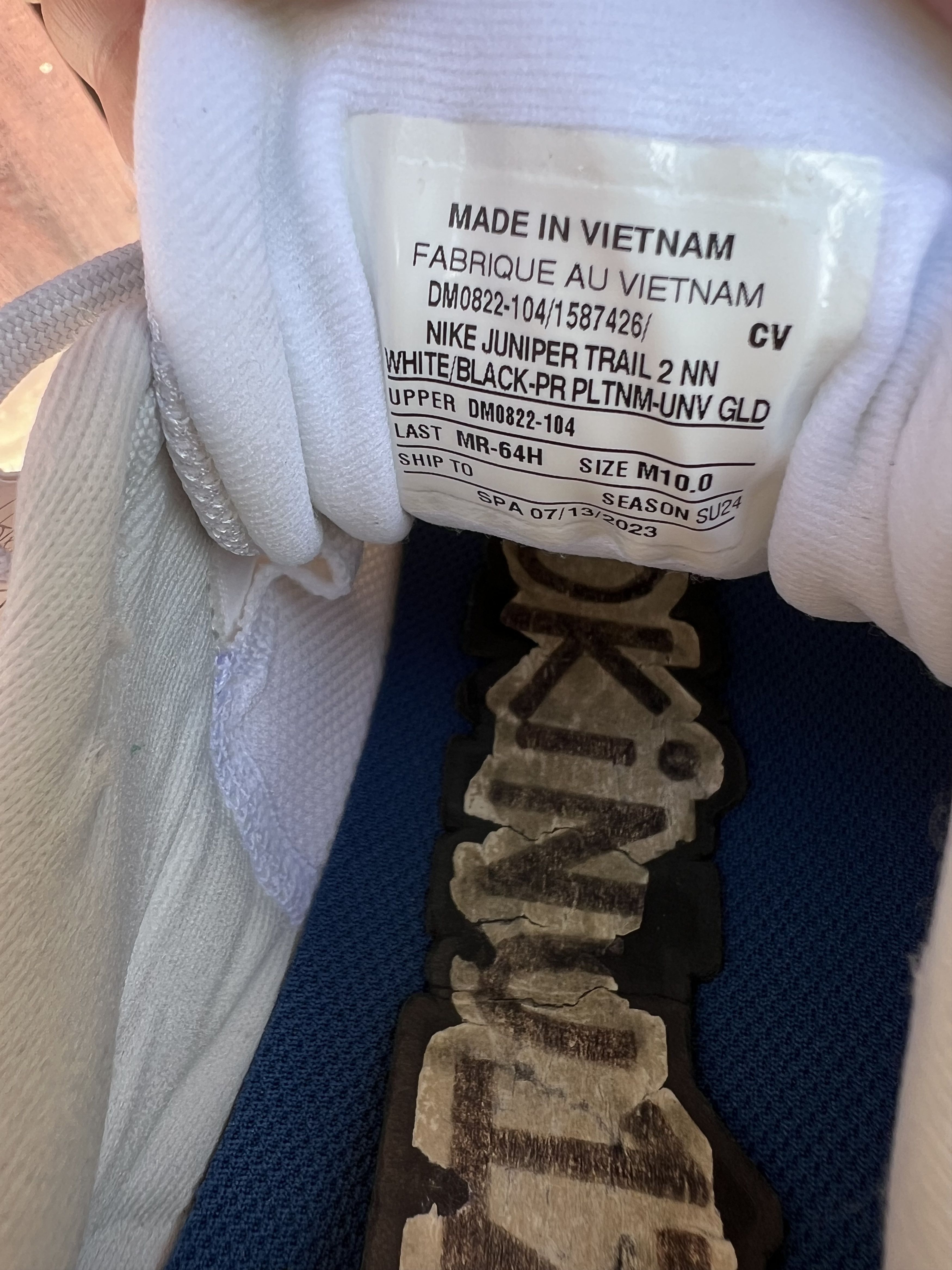 Nike Nike Juniper Trail 2 NN ‘Camino de Santiago’ SAMPLE Size US 10 / EU 43 - 18 Thumbnail