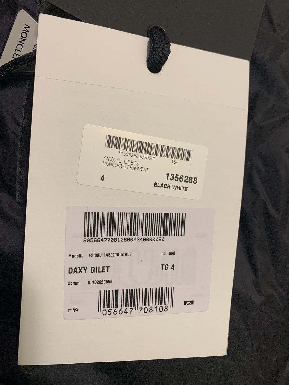 Fragment Design × Moncler Moncler xFragment down vest. Size US L / EU 52-54 / 3 - 12 Thumbnail