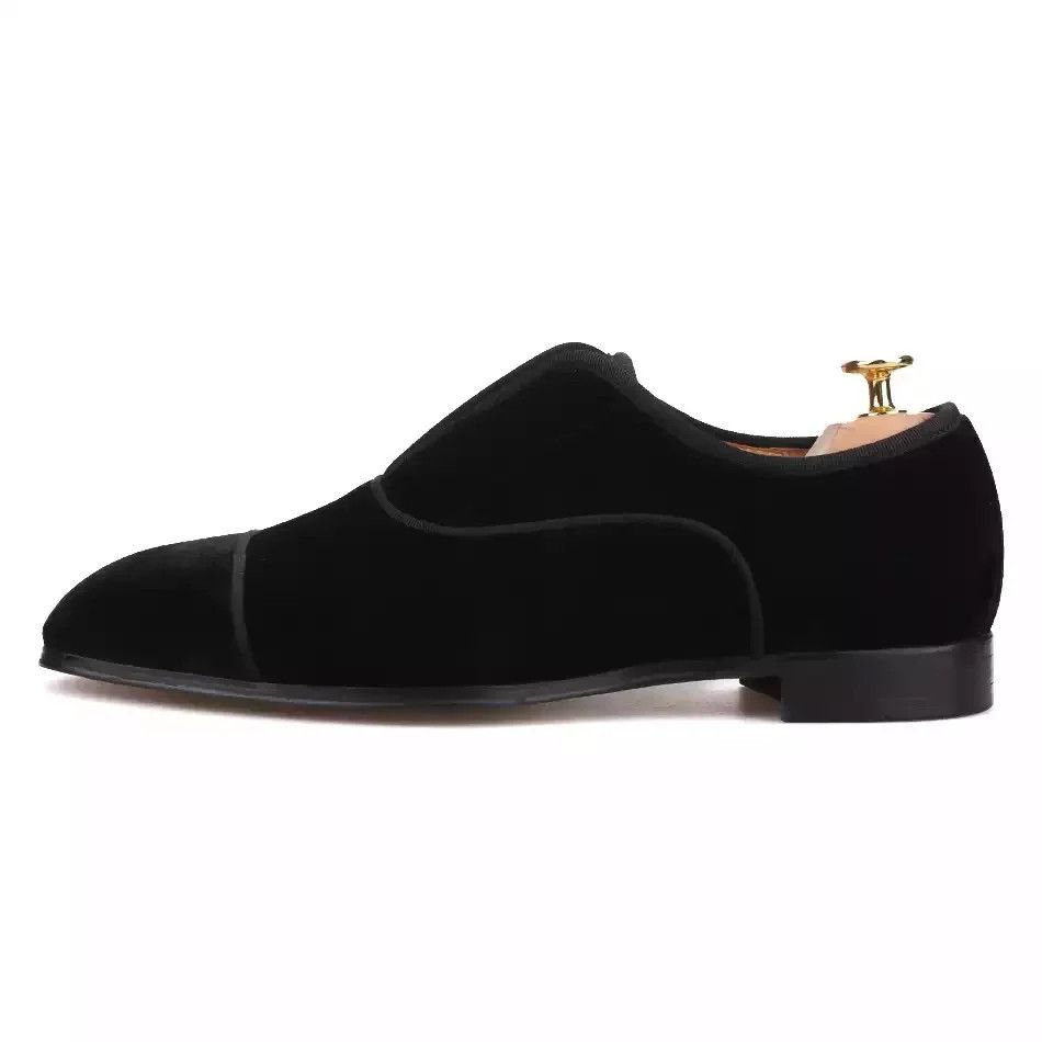 Christian Louboutin o1s1wg110924 Adolon Junior Flats Loafer in Black Size US 8 / EU 41 - 2 Thumbnail