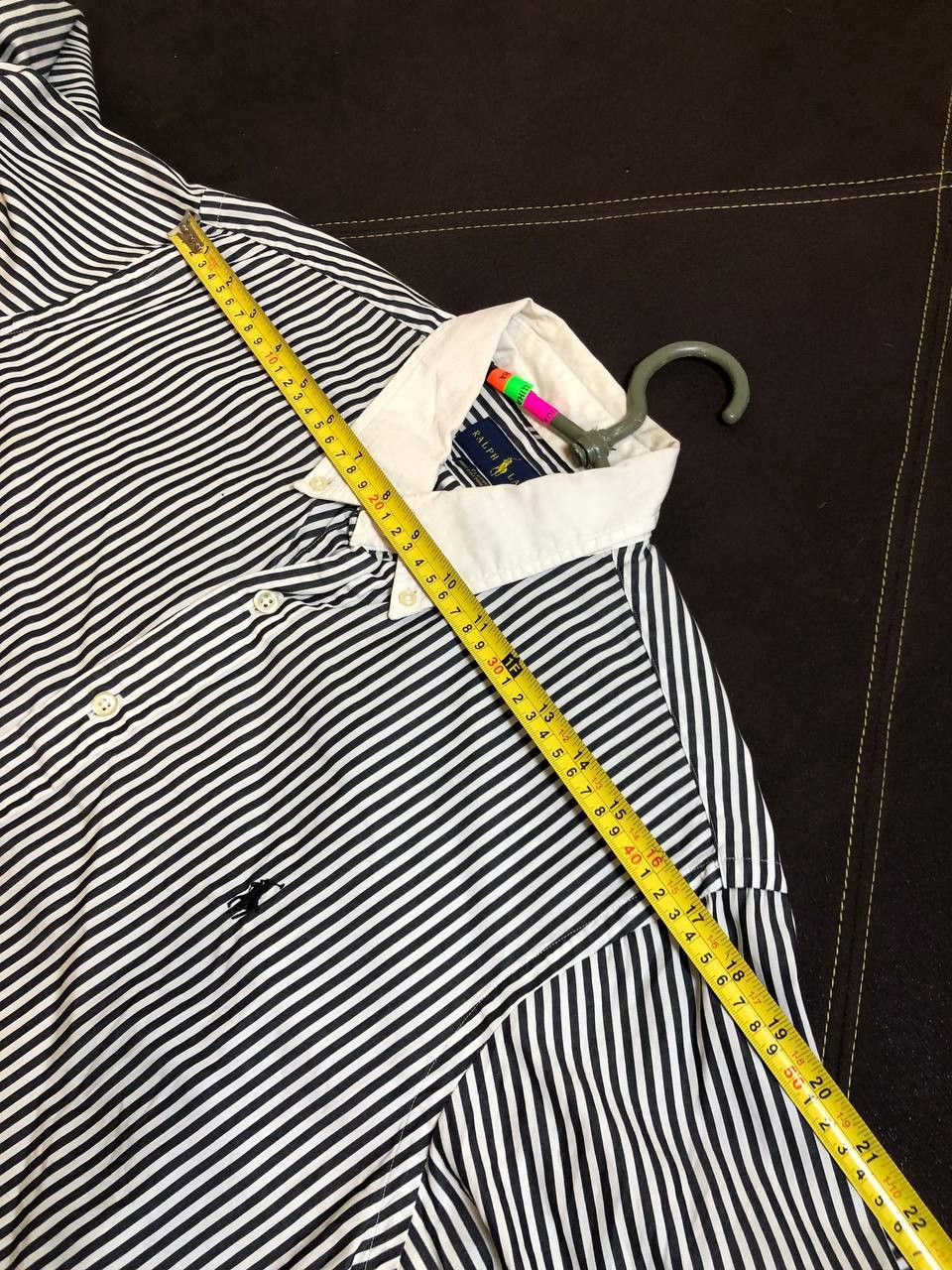 Polo Ralph Lauren Classic Fit Print Striped Shirt Logo Ralph Lauren Size US L / EU 52-54 / 3 - 9 Thumbnail