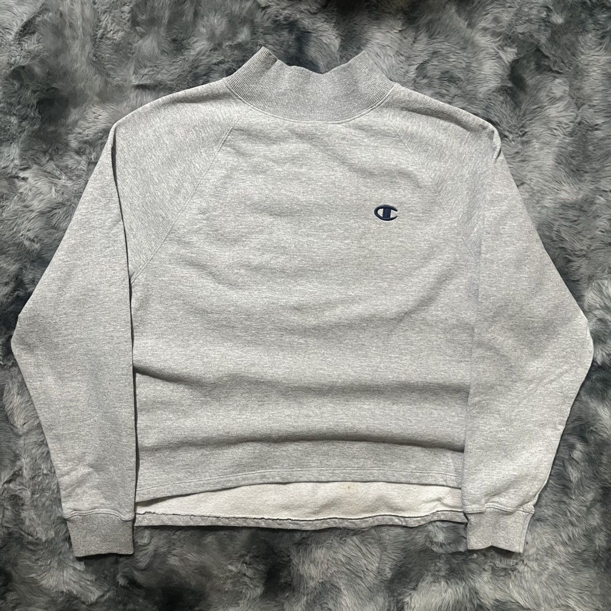 Champion Embroidered Champion Logo Turtleneck Sweatshirt Size XL / US 12-14 / IT 48-50 - 2 Thumbnail