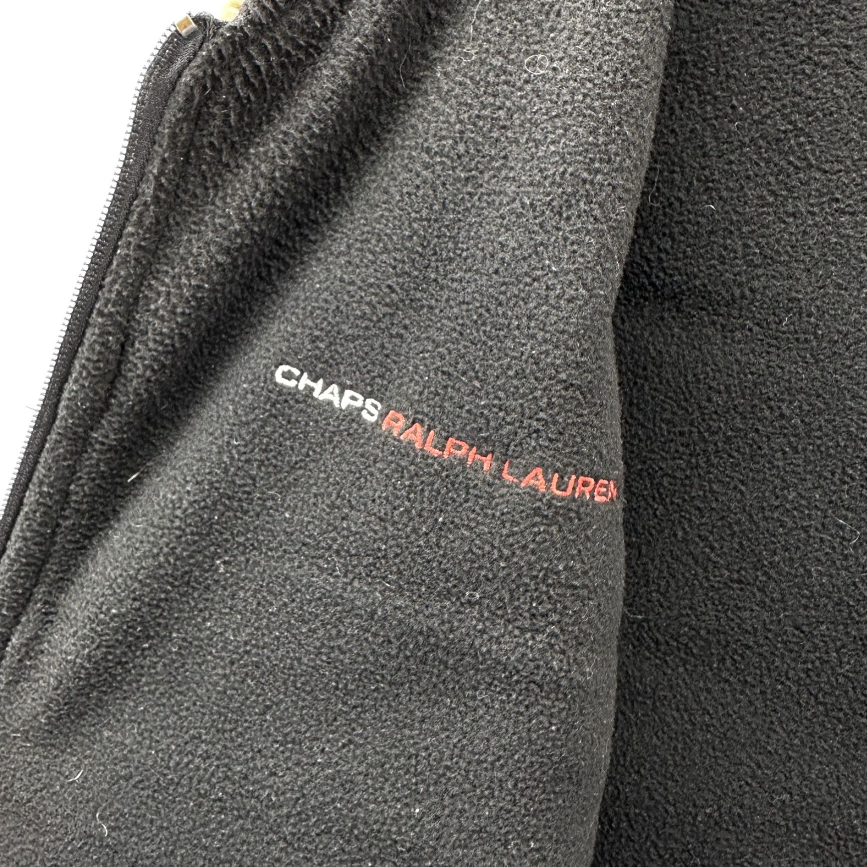 Ralph Lauren VINTAGE Chaps Ralph Lauren Puffer Vest Reversible Tan Black Mid-Length Zip Vest Mens Large L Brown Polyester Size US L / EU 52-54 / 3 - 6 Thumbnail