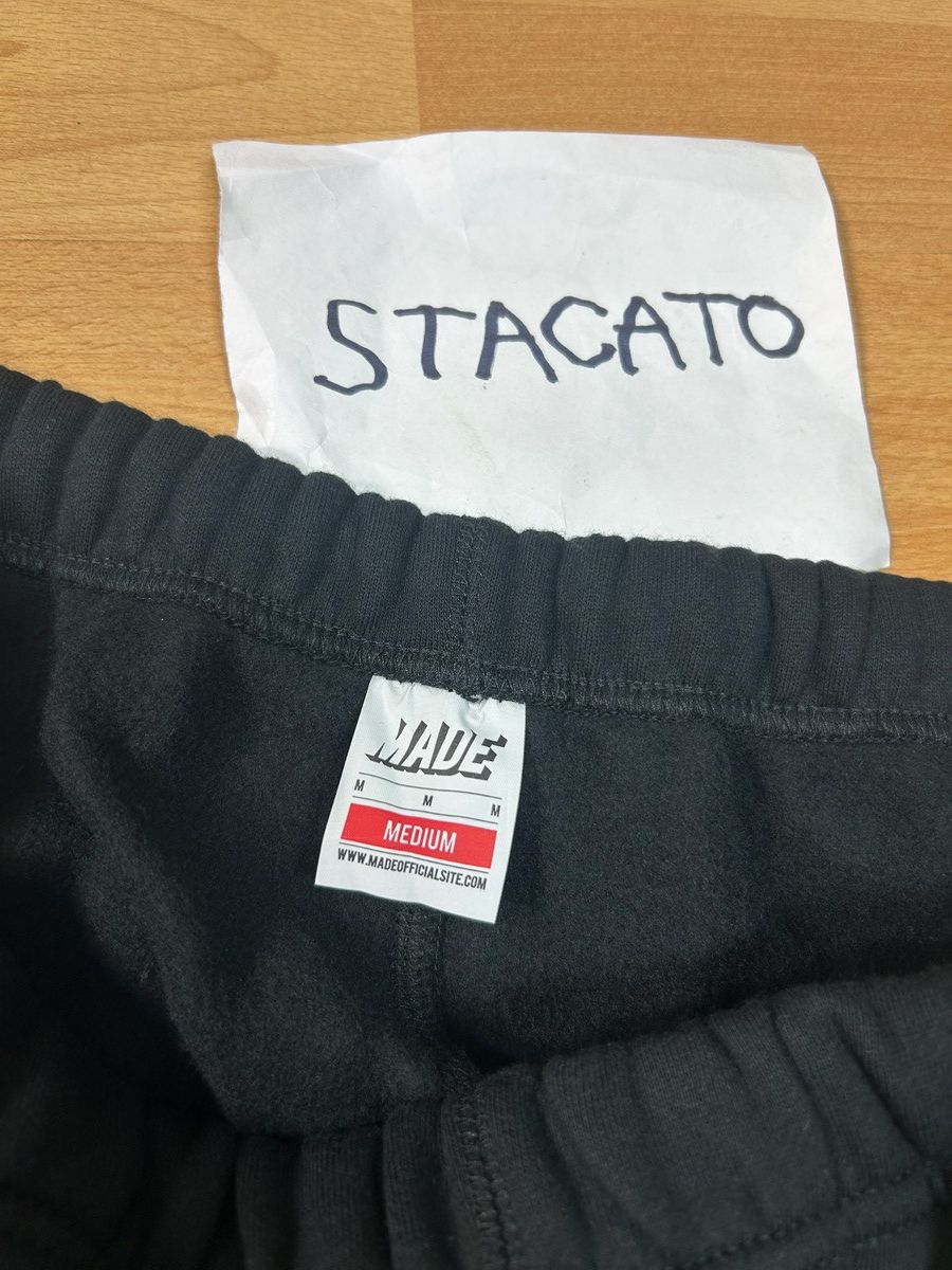 Rap Tees × Vintage CUFBOYS Sweatpants Black/Red Size US 32 / EU 48 - 6 Thumbnail