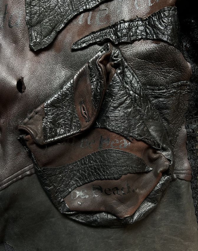 Other TT by Shohei Takamiya Distressed Patchwork Jacket Size US S / EU 44-46 / 1 - 3 Thumbnail