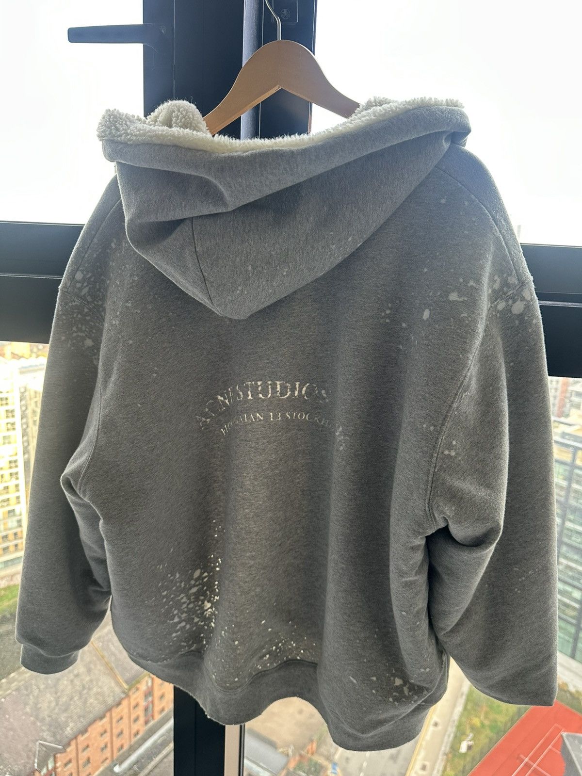 Acne Studios FW25 acne distressed hoodie Size US S / EU 44-46 / 1 - 3 Thumbnail