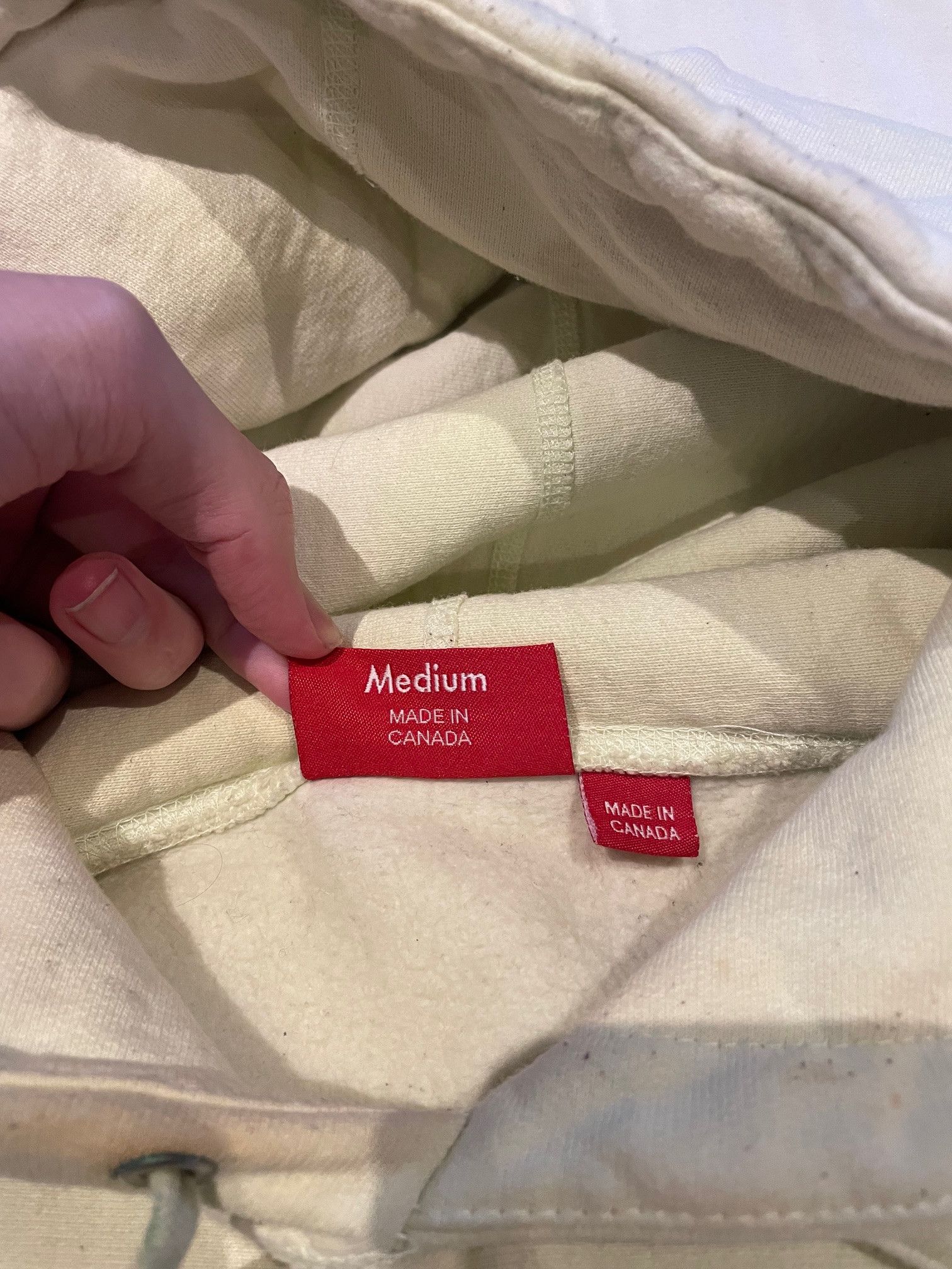 Supreme Supreme Box Logo Hooded Sweatshirt Pale Lime Medium Size US M / EU 48-50 / 2 - 3 Thumbnail