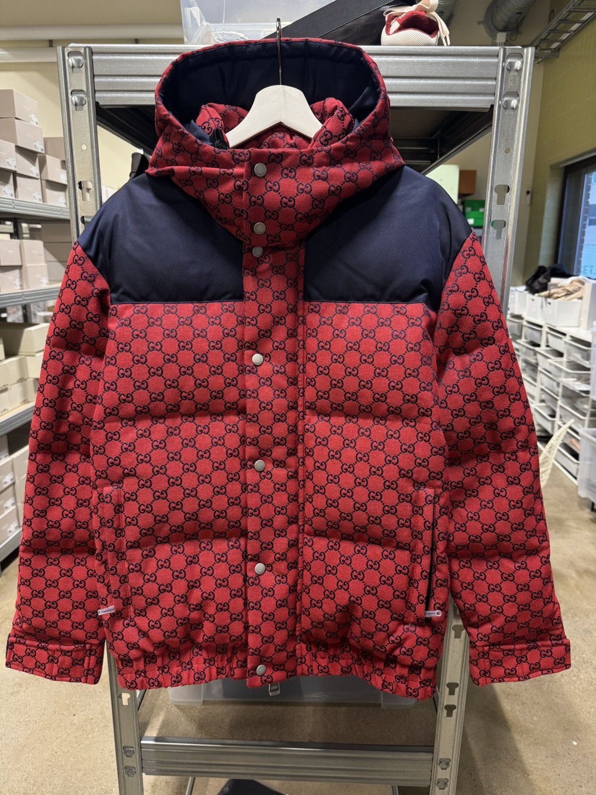 Gucci GG Canvas Down Jacket NEW 4000$