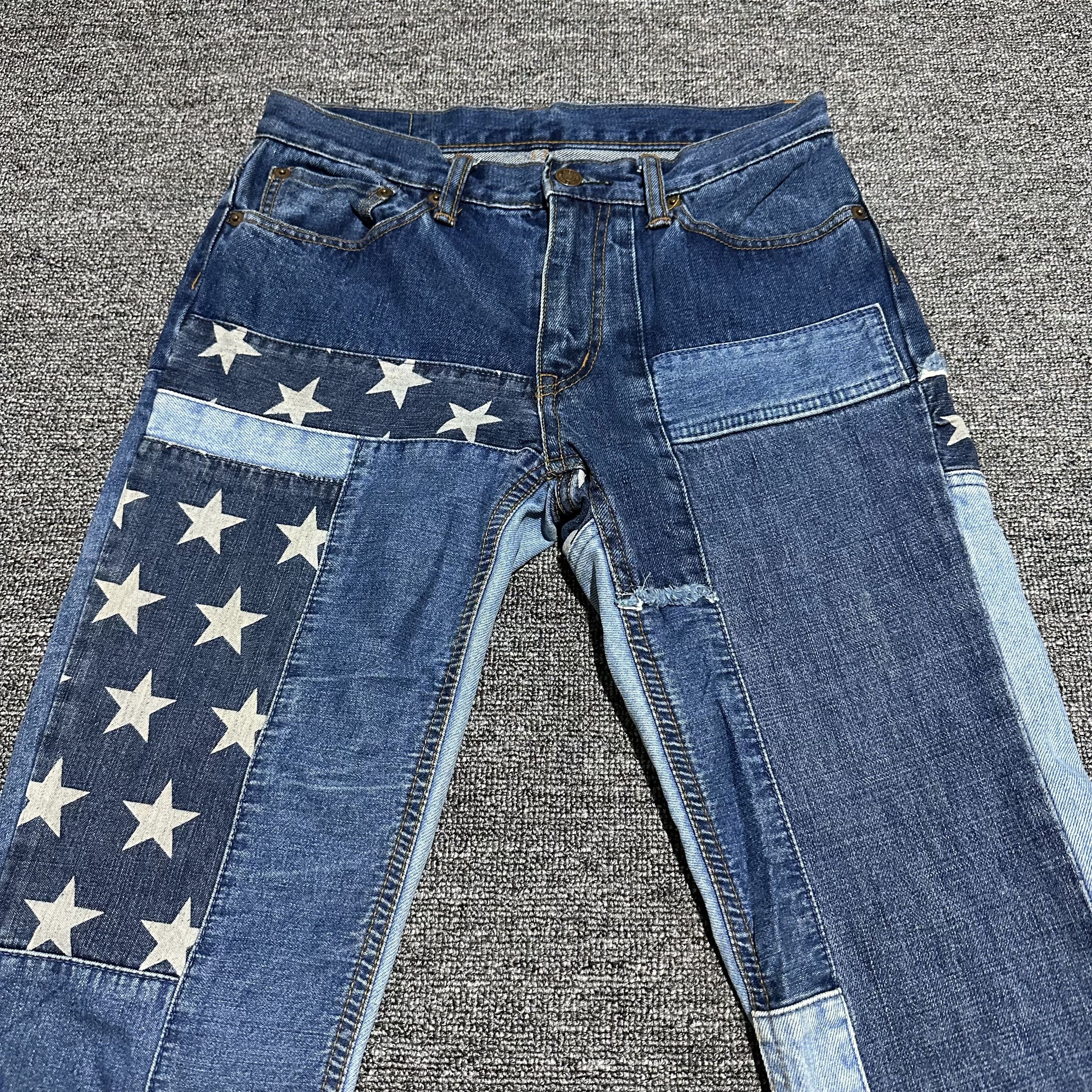 Hysteric Glamour Hysteric Glamour Patch Work Pants Size US 28 / EU 44 - 2 Thumbnail