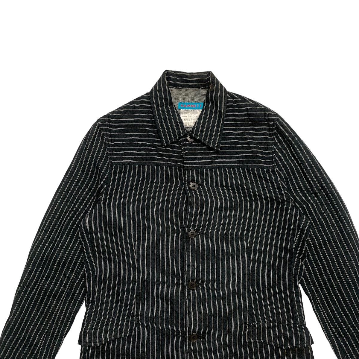 Katharine Hamnett London Hamnett Stripe Blouson Jacket Size US S / EU 44-46 / 1 - 4 Thumbnail