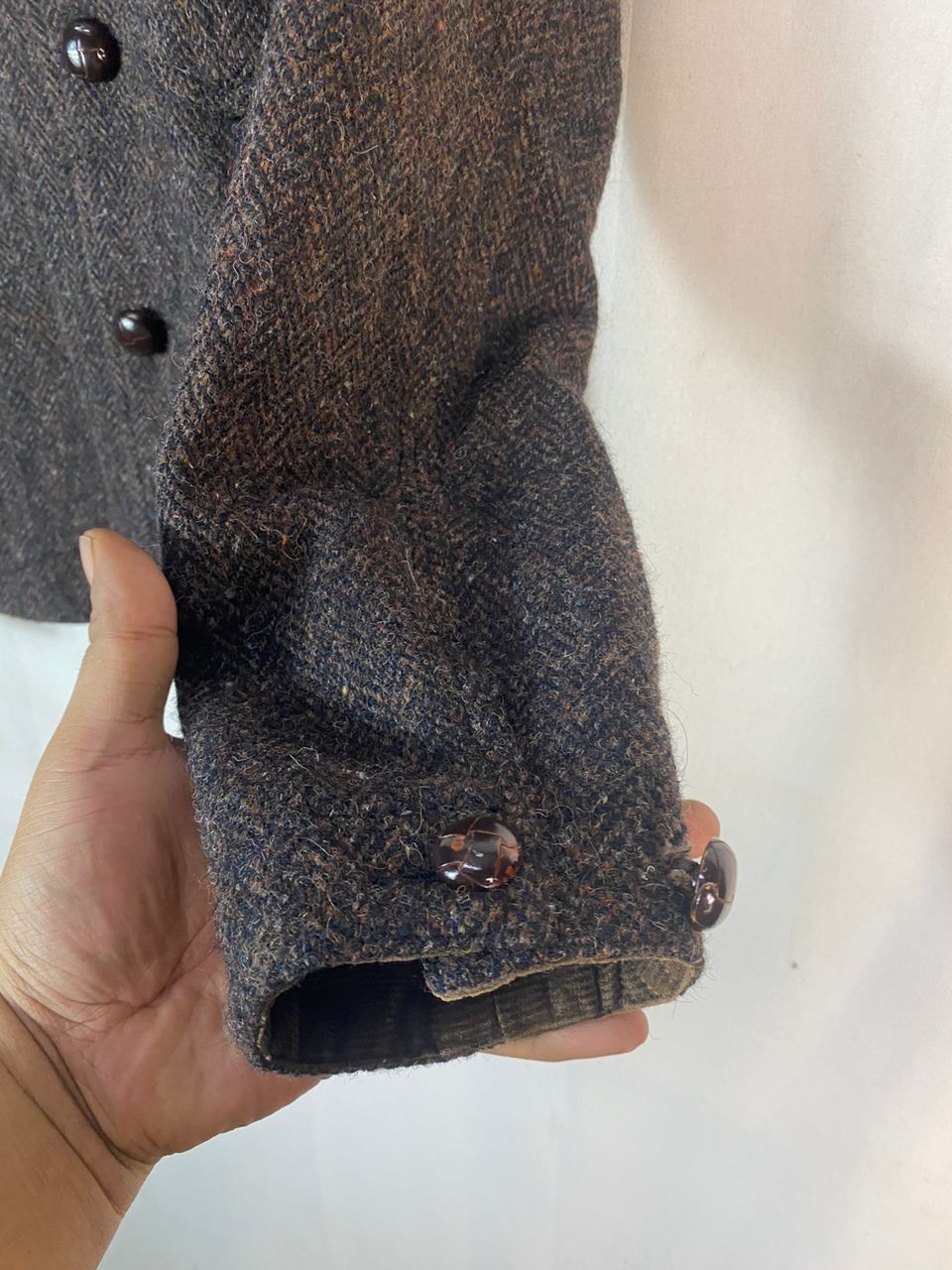 Harris Tweed Vintage Harris tweed wool jacket Size US S / EU 44-46 / 1 - 6 Thumbnail