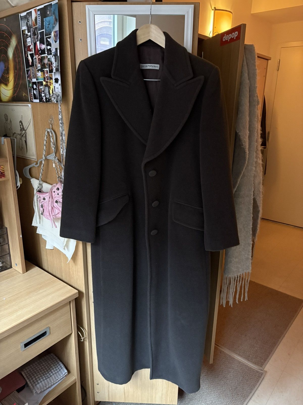 Emporio Armani EMPORIO ARMANI LONG COAT Size M / US 6-8 / IT 42-44 - 1 Thumbnail