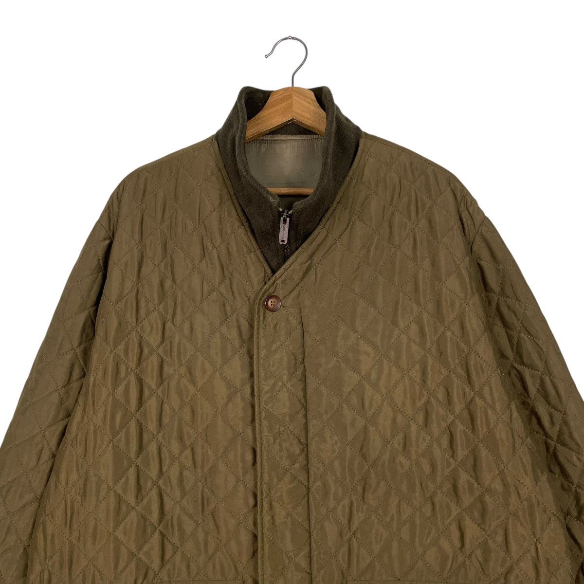 Adolfo Dominguez Adolfo Dominguez Quilted Jacket Size US L / EU 52-54 / 3 - 2 Thumbnail