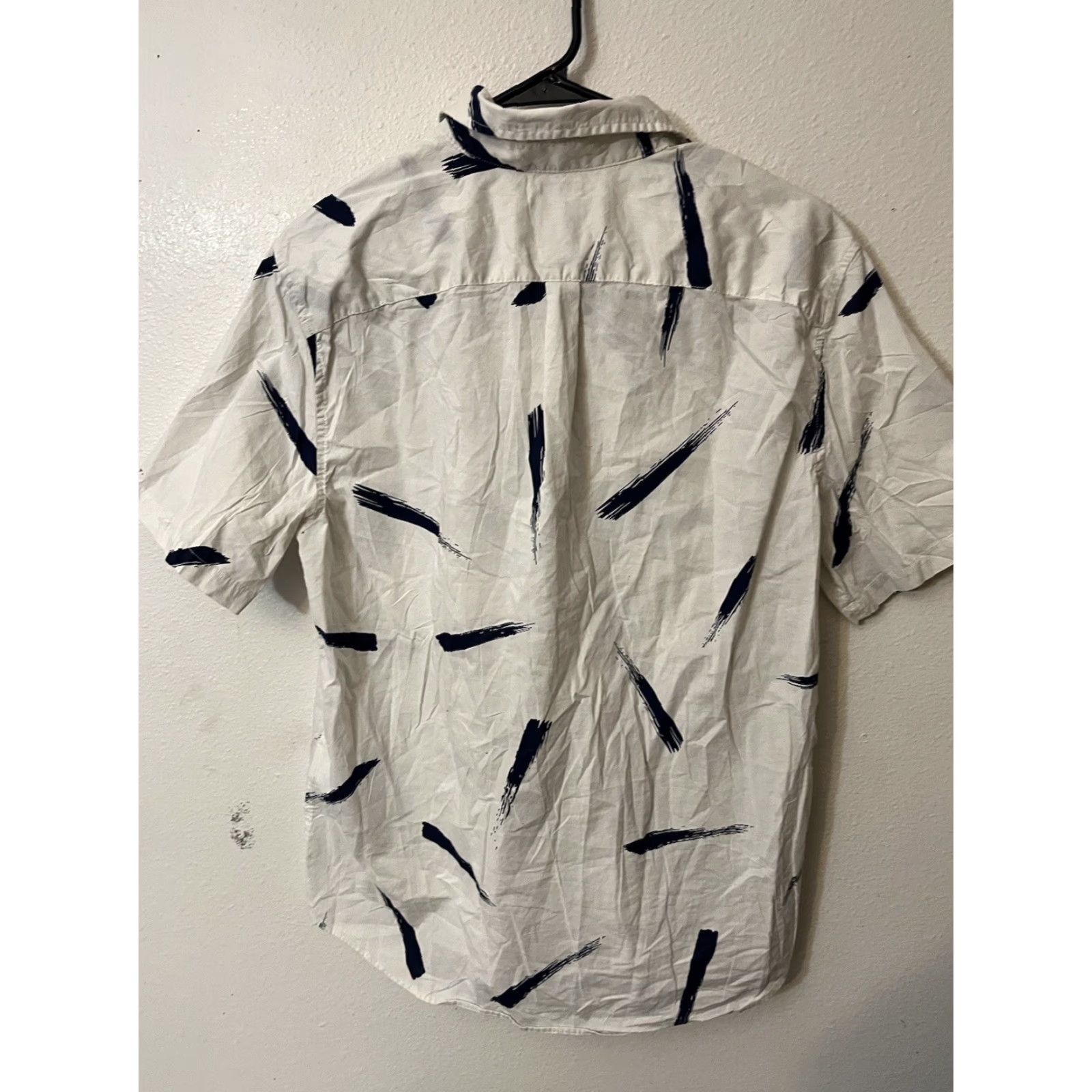 Gap Gap Men's Casual Button-Down Shirt Short Sleeve Summer Cotton White M Classic Beach Bohemian Size US M / EU 48-50 / 2 - 3 Thumbnail