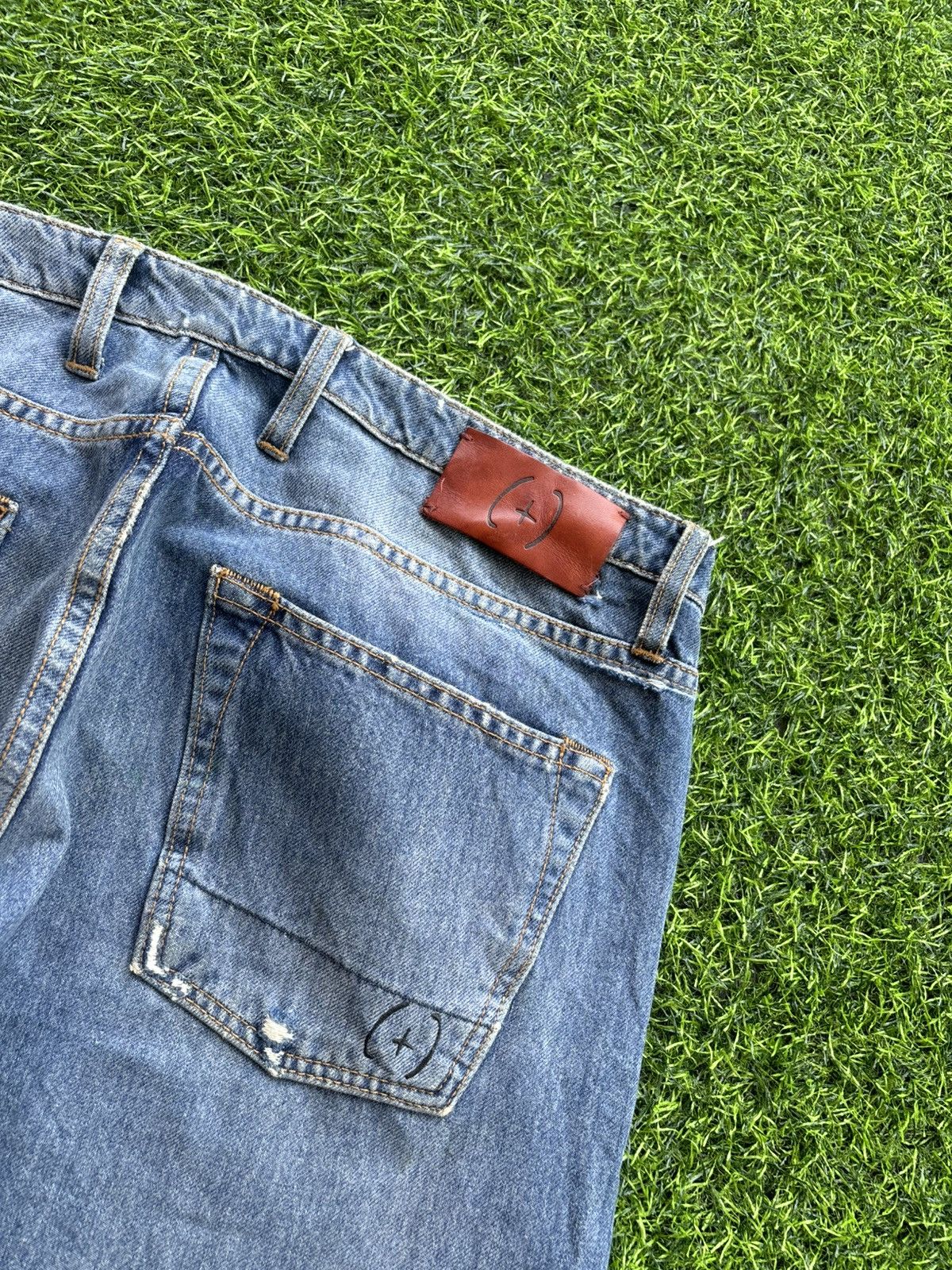 (+)PEOPLE (+) People Distressed Denim Jeans Size US 32 / EU 48 - 5 Thumbnail