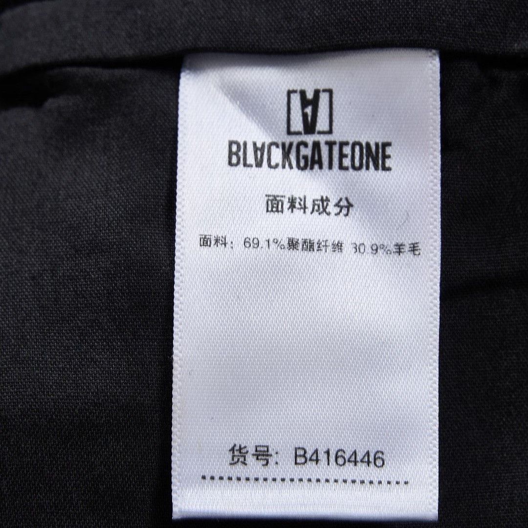 Other Blackgateone Men's Solid Wool Casual Pants Size US 30 / EU 46 - 8 Thumbnail