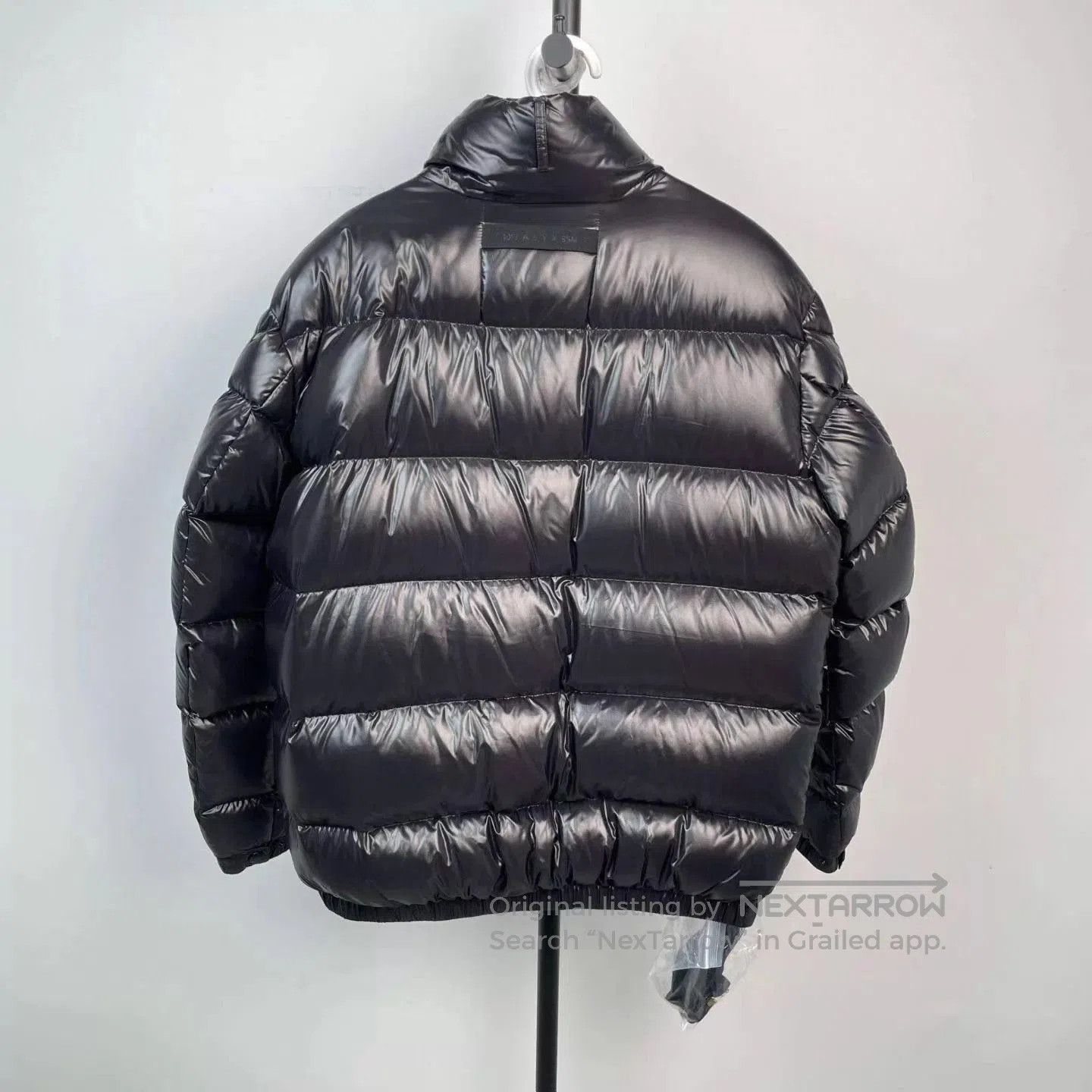 Moncler Black Puffer Jacket with High Collar . Size US S / EU 44-46 / 1 - 2 Thumbnail