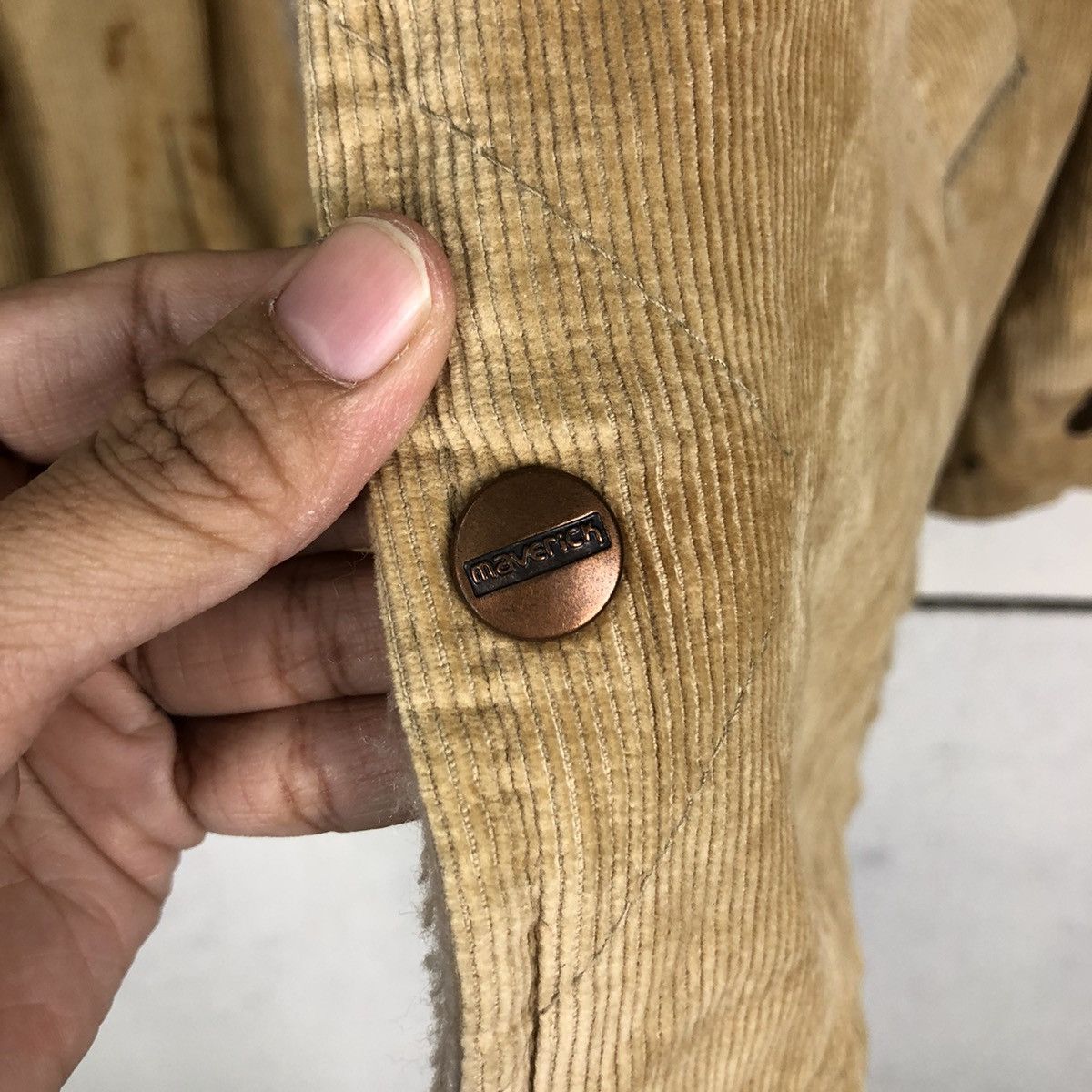 Toyo Enterprises 🔥Vintage Trucker Corduroy Biker Jacket Maverick Made in Usa Size US M / EU 48-50 / 2 - 16 Thumbnail