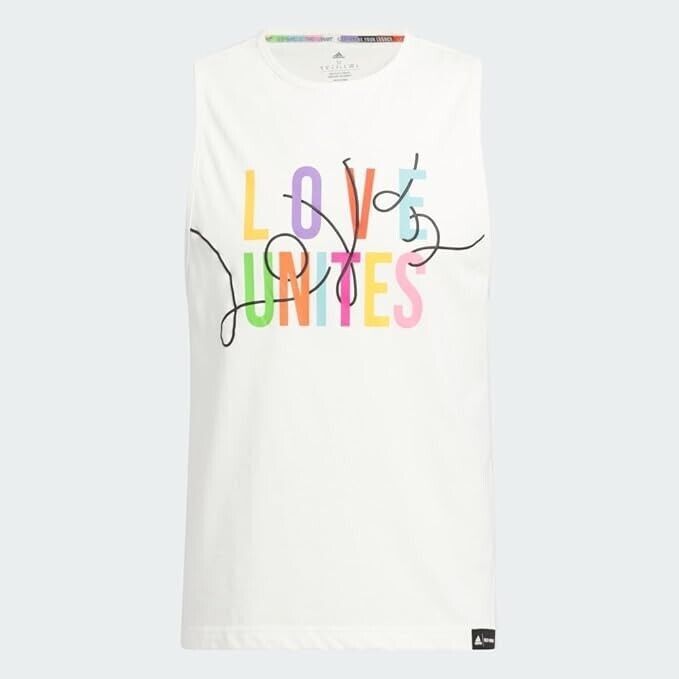 Adidas Adidas X Rich Mnisi HZ3118 Pride Love Unites Graphics Tank L Size US L / EU 52-54 / 3 - 2 Thumbnail